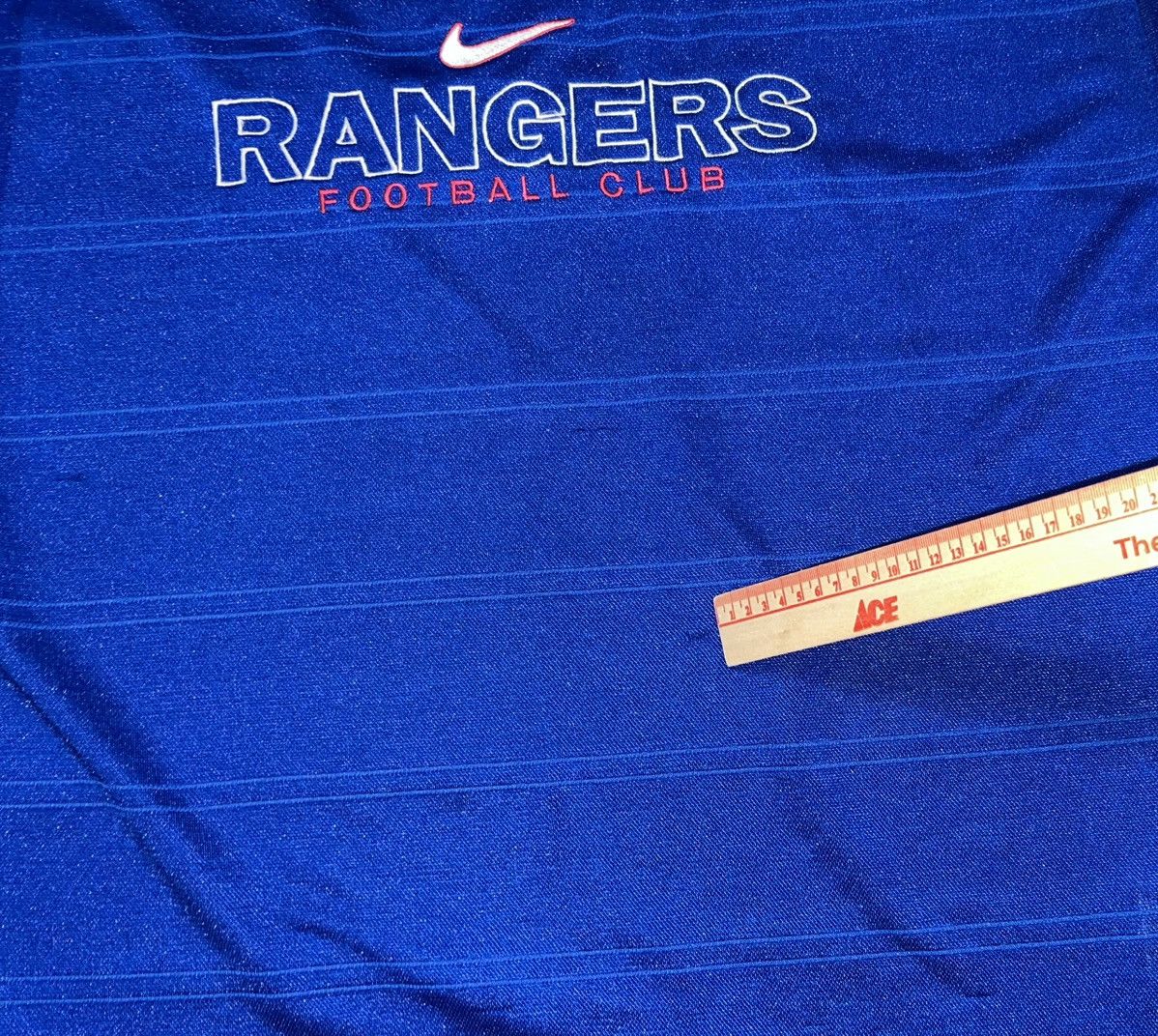 Nike Vintage 1997 Glasgow Rangers Nike Training Jersey Xl Y2k Size US XL / EU 56 / 4 - 8 Thumbnail