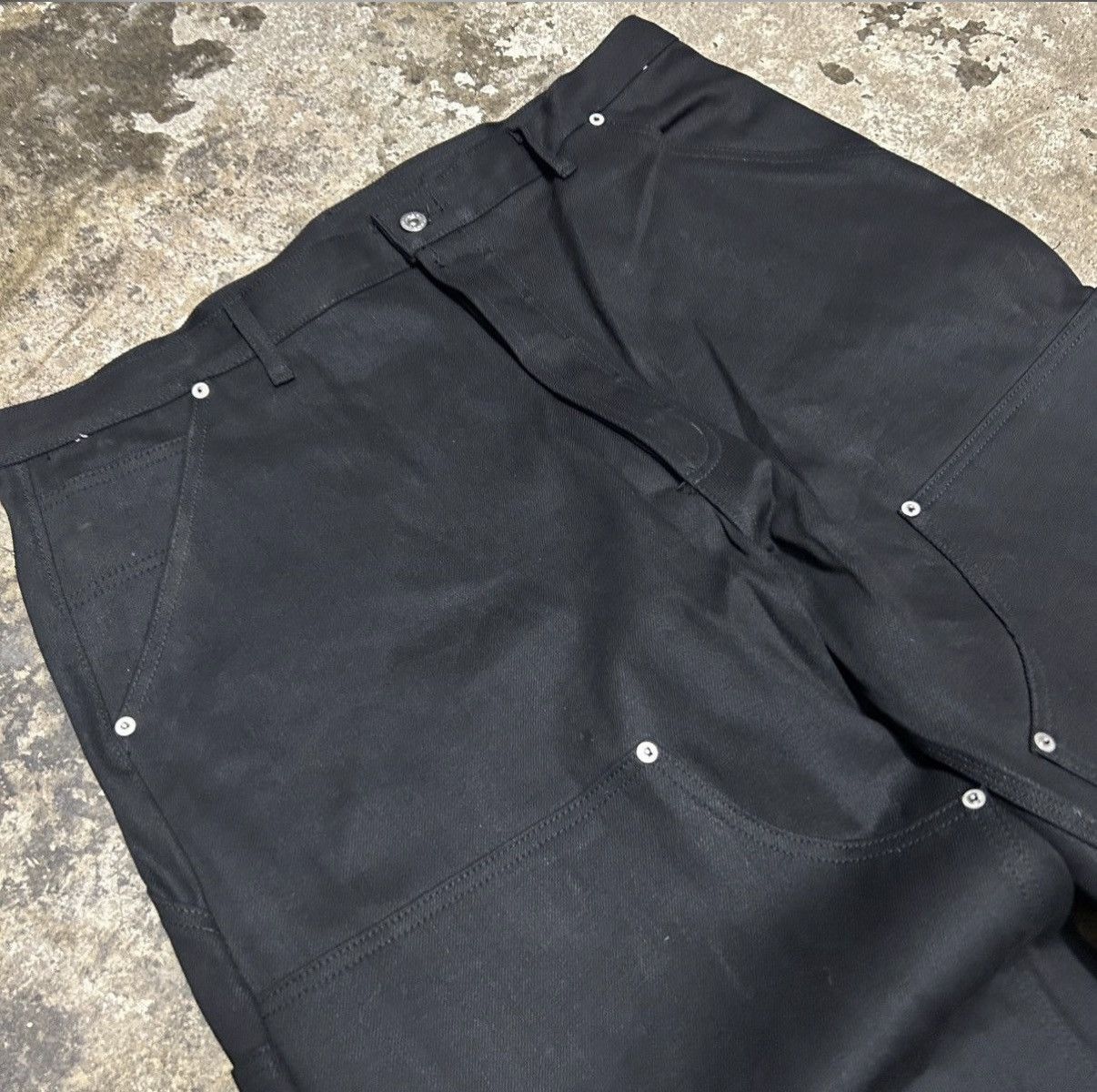 Other UNDS Online Black Japanese Selvedge Doubleknees Size US 32 / EU 48 - 3 Thumbnail