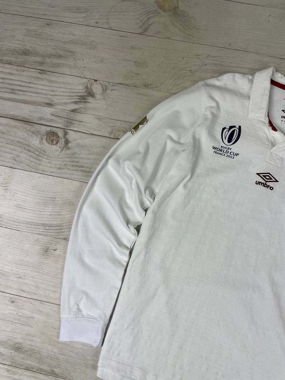 Umbro Umbro England Rugby World Cup 2023 Long Sleeve Shirt Jersey Size US L / EU 52-54 / 3 - 6 Thumbnail