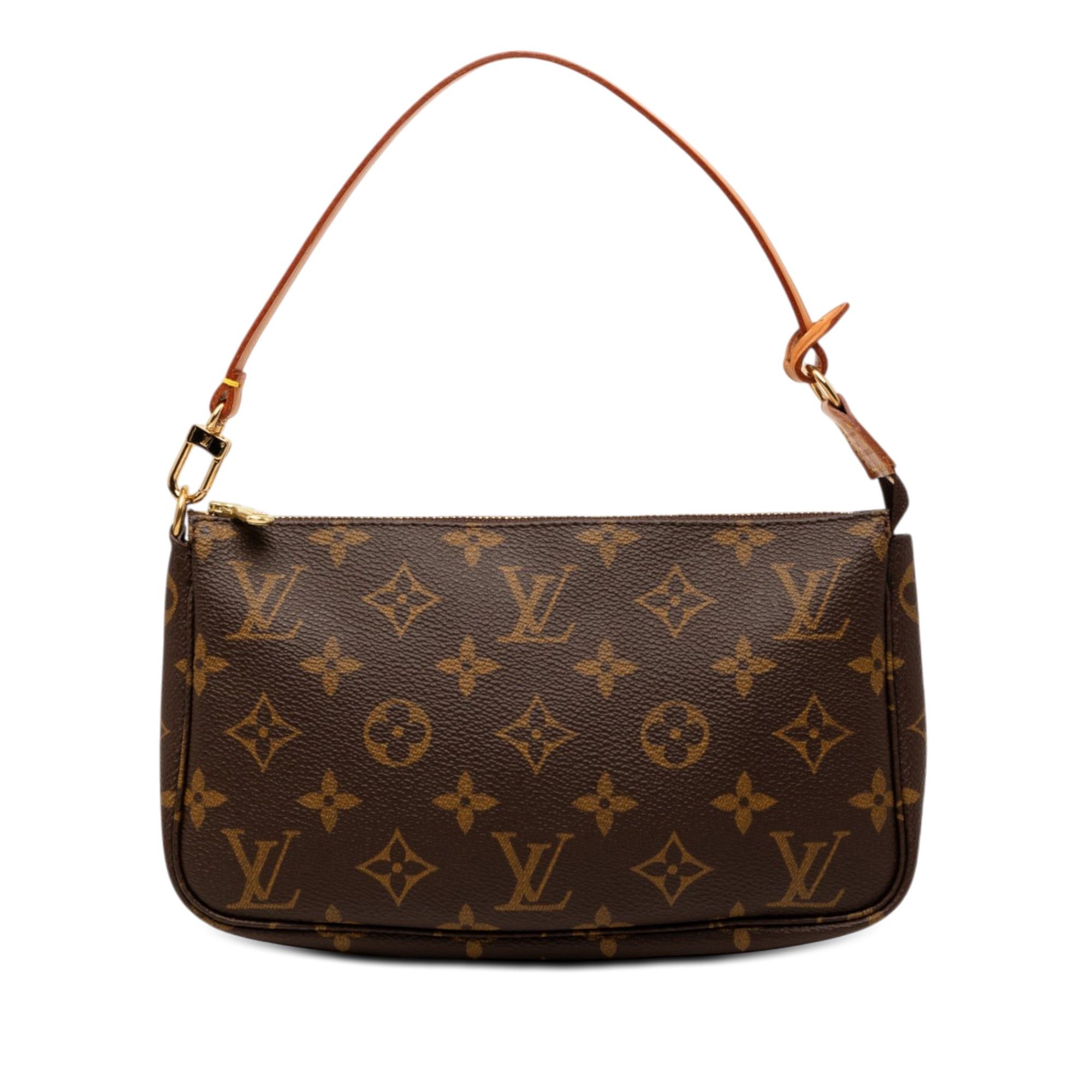Pochette Accessoires in Brown, Women's