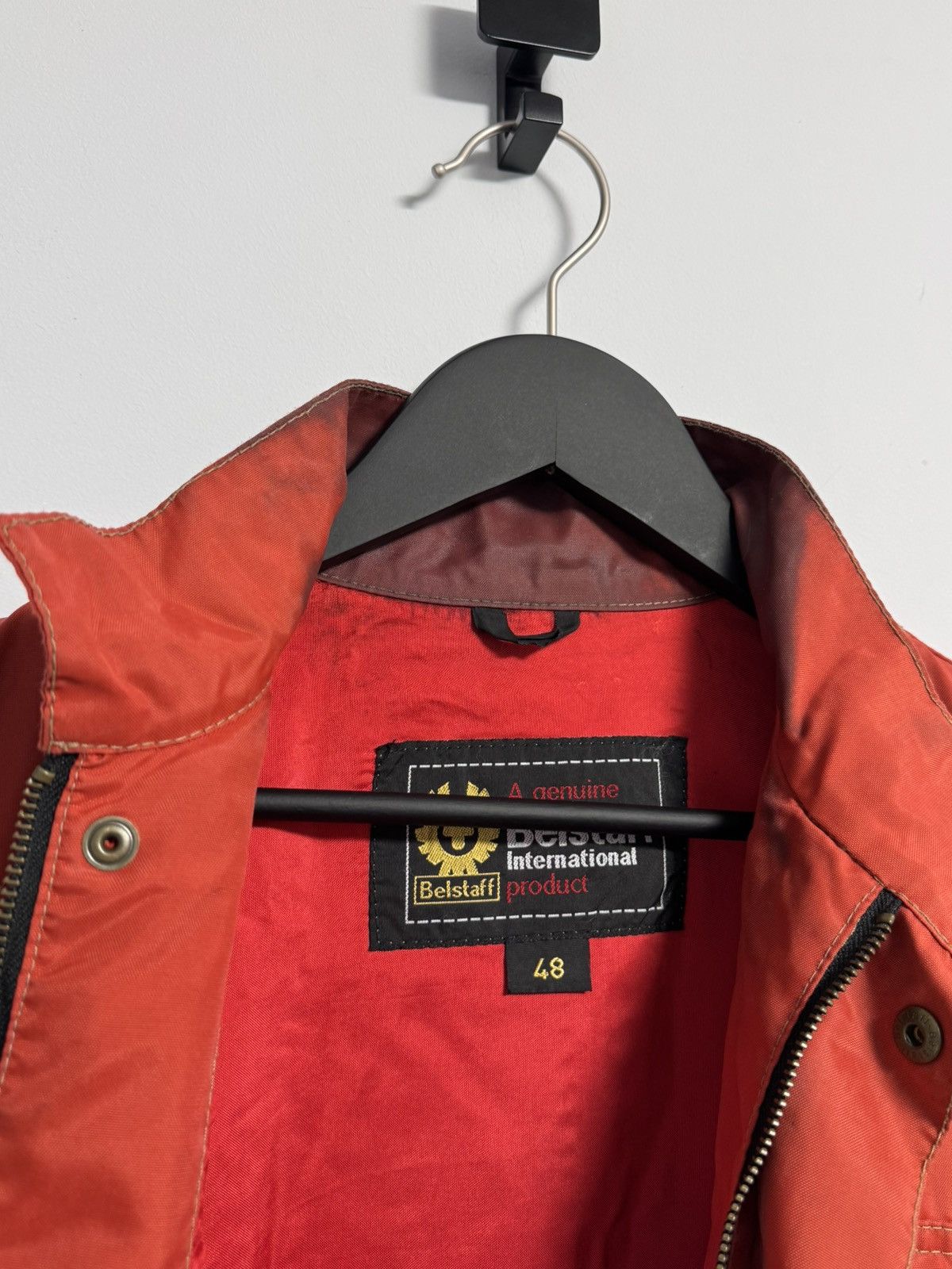 Belstaff × Vintage Belstaff Gold Label Cropped Moto Jacket Ramones Size L / US 10 / IT 46 - 10 Thumbnail
