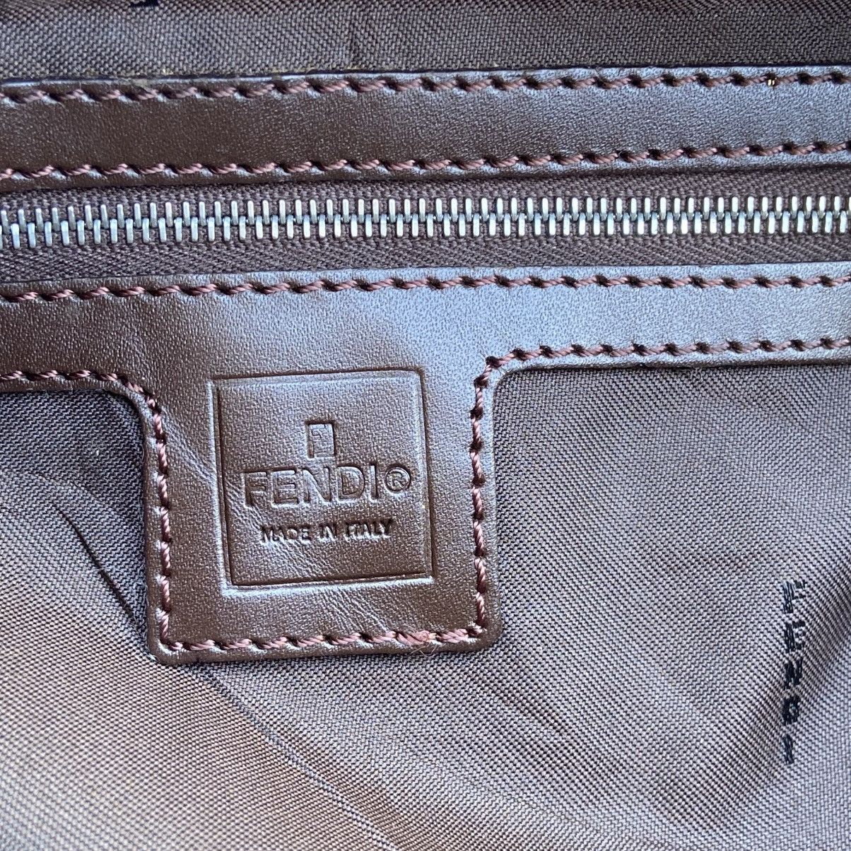Fendi RARE Vintage Fendi Zucca Double Flap Shoulder Bag Size ONE SIZE - 16 Thumbnail
