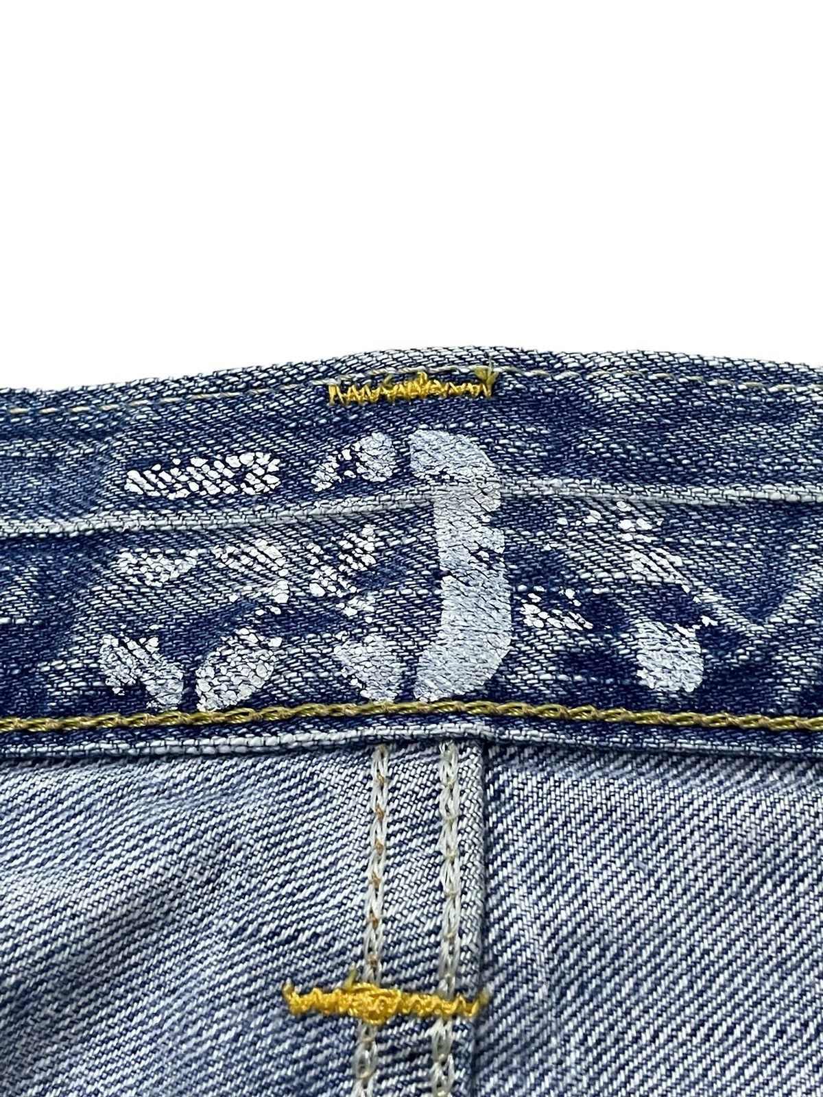 Edwin Edwin 504 Stone Light Wash Distressed Size US 33 - 17 Thumbnail