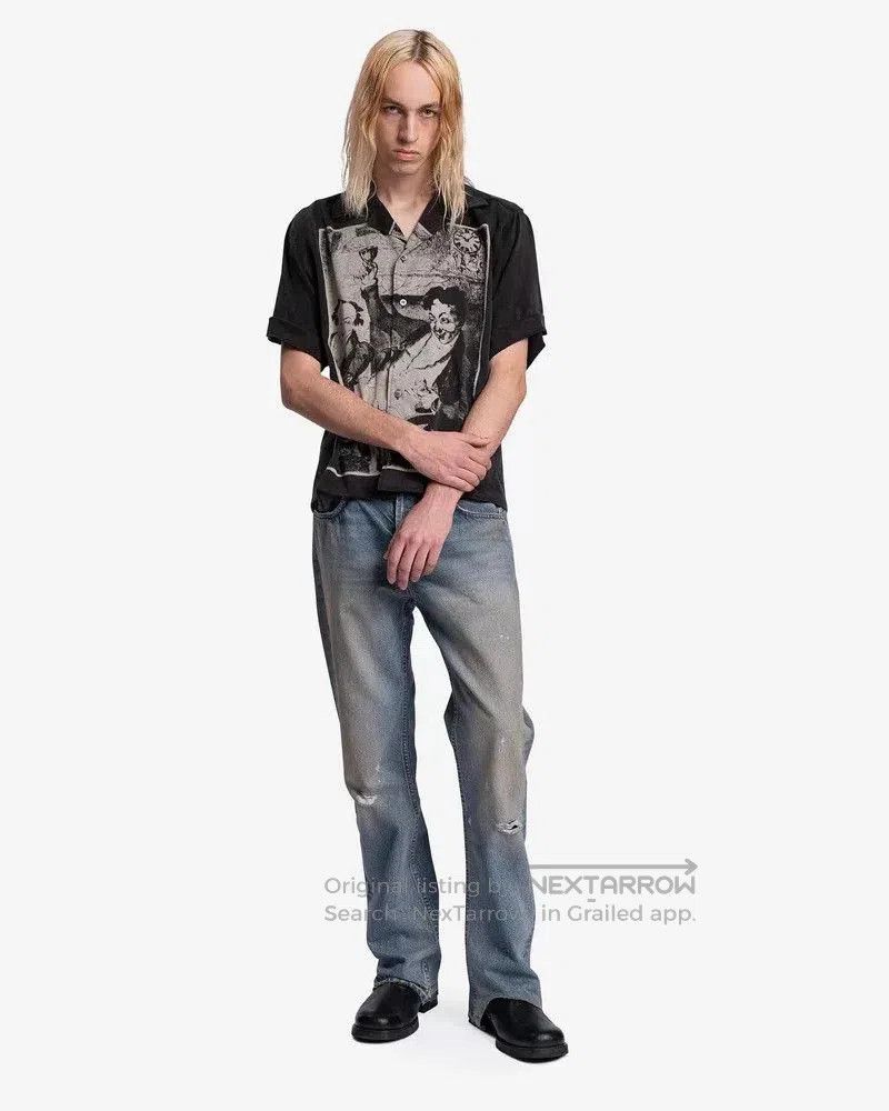 Enfants Riches Deprimes black and white graphic short sleeve shirt. Size US S / EU 44-46 / 1 - 8 Thumbnail