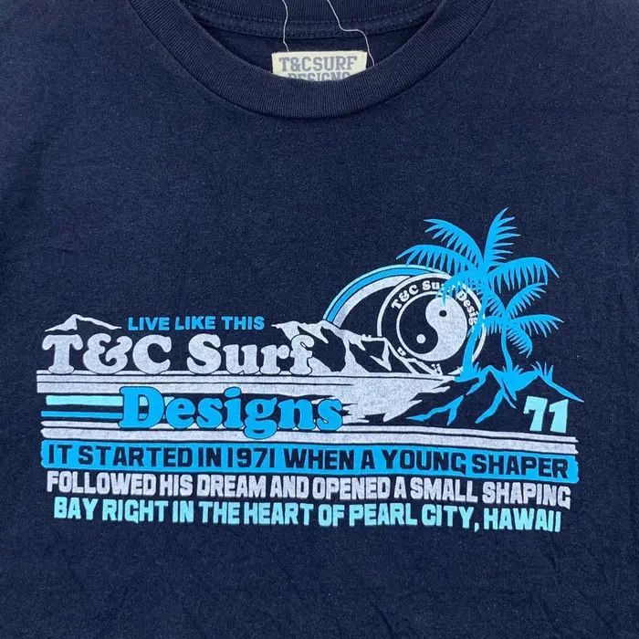 Vintage Vintage 90’ T&C SURF DESIGNS Do What You Love Tee Shirt Size US M / EU 48-50 / 2 - 4 Thumbnail