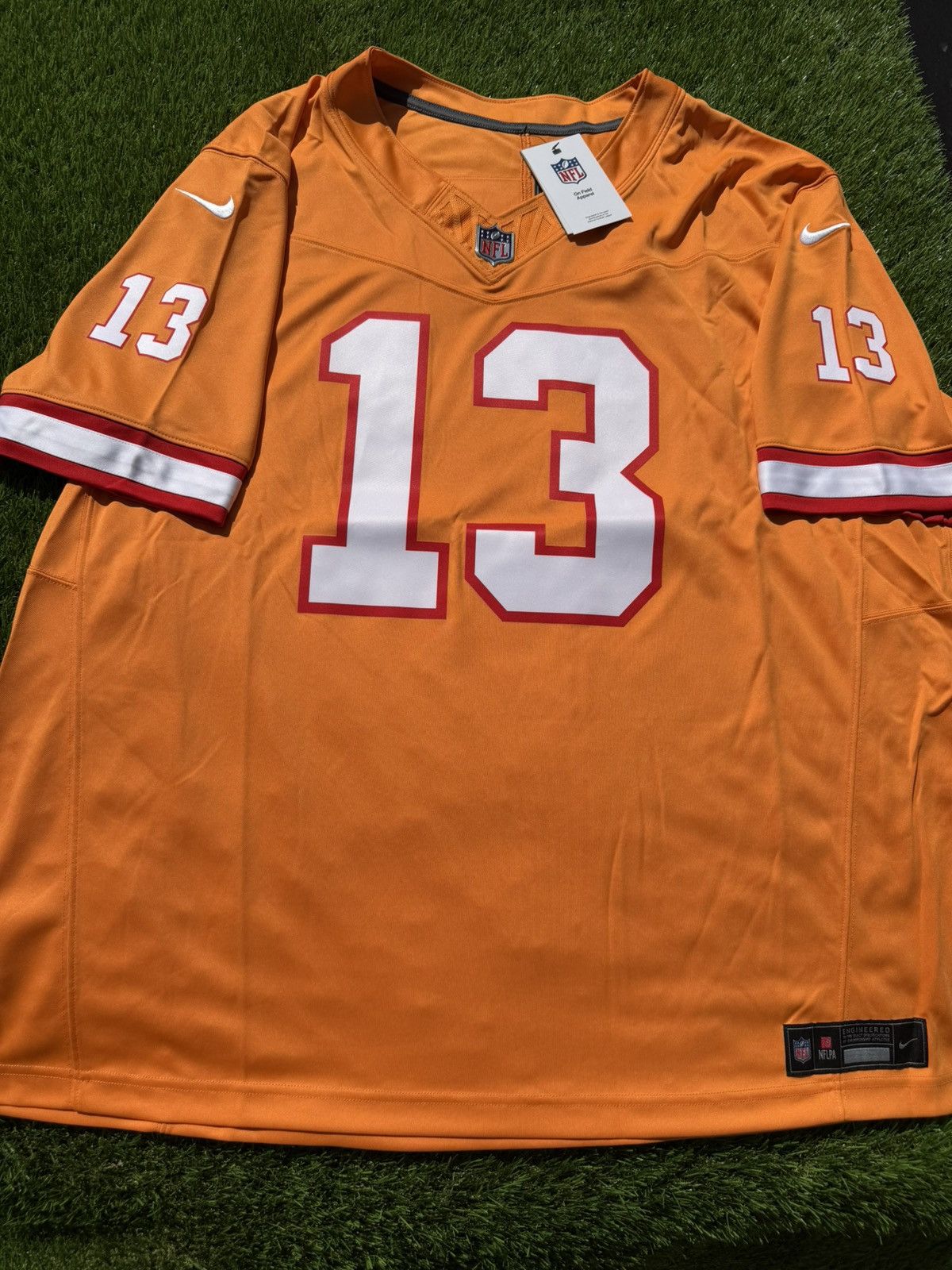 Nike 3XL Mike Evans Tampa Bay Buccaneers Nike Vapor F.U.S.E. Size US XXL / EU 58 / 5 - 4 Thumbnail