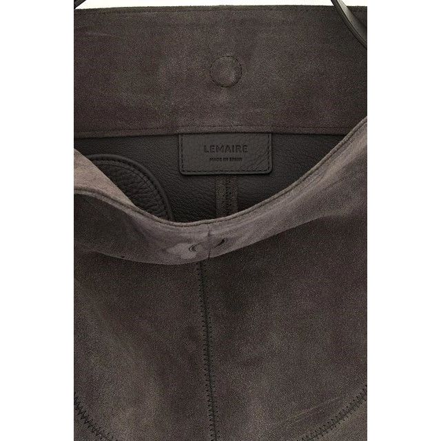 Lemaire Lemaire Quiver Clip Gray Suede Shoulder Bag New & Authentic Size ONE SIZE - 4 Thumbnail
