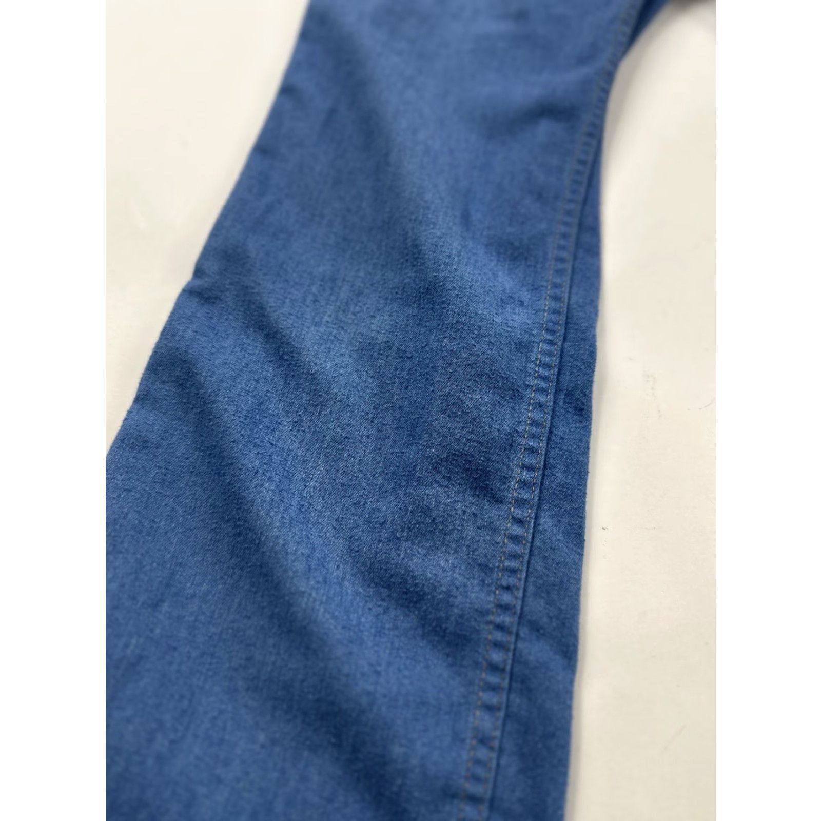 Levi's VINTAGE Levi’s 514 Jeans Men 34x28 Blue 1997 Paper Tag USA 90s City Western Cowboy Mens Size US 34 / EU 50 - 3 Thumbnail
