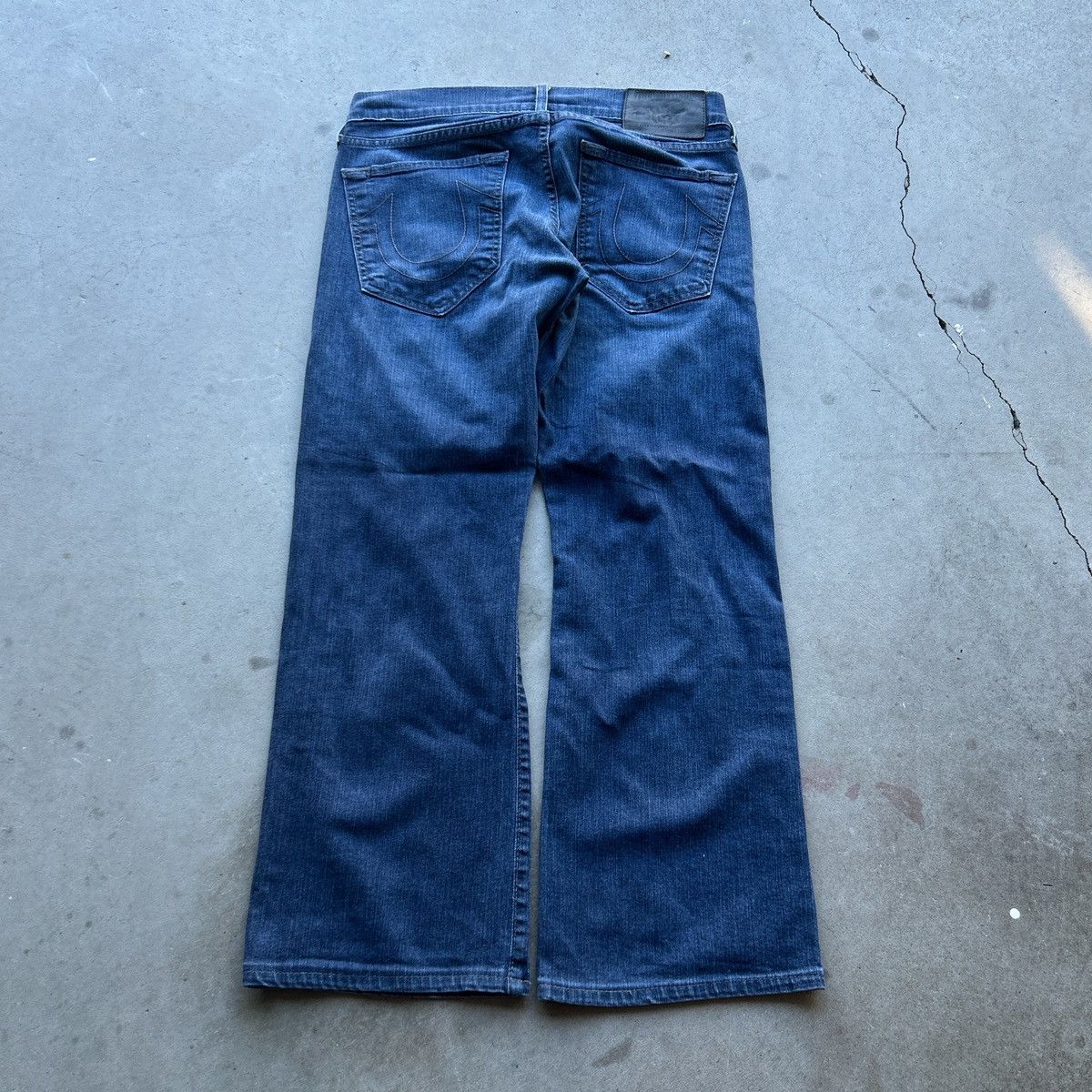 True Religion Vintage Baggy Y2k Style True Religion Jeans Size US 33 - 1 Thumbnail