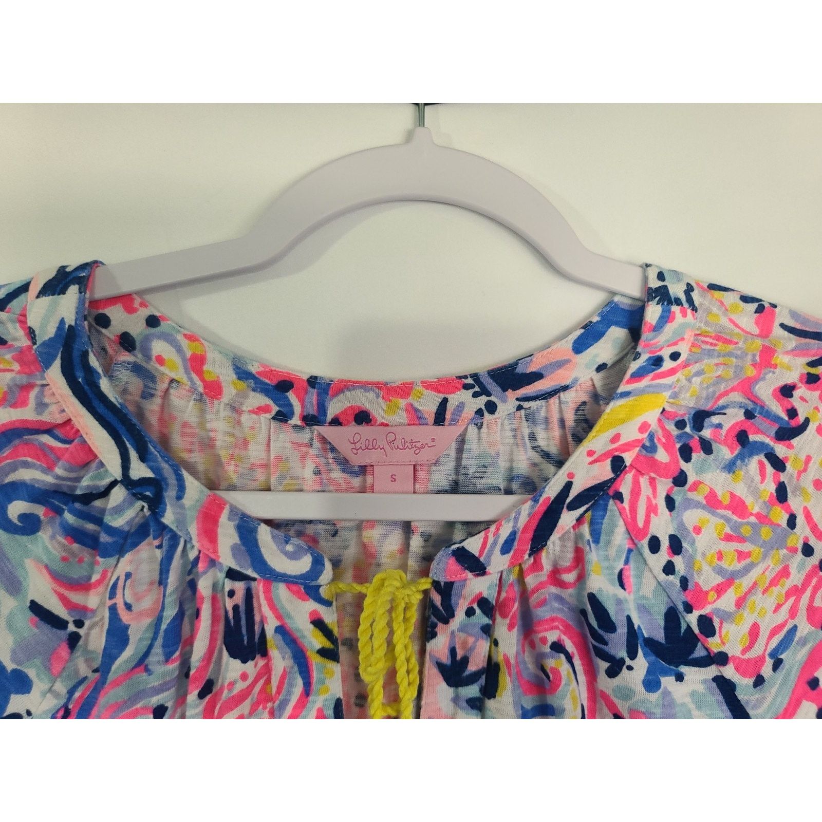 Lilly Pulitzer Lilly Pulitzer Women's Del Lago Multicolored Romper Small Size 26" / US 2 / IT 38 - 5 Thumbnail