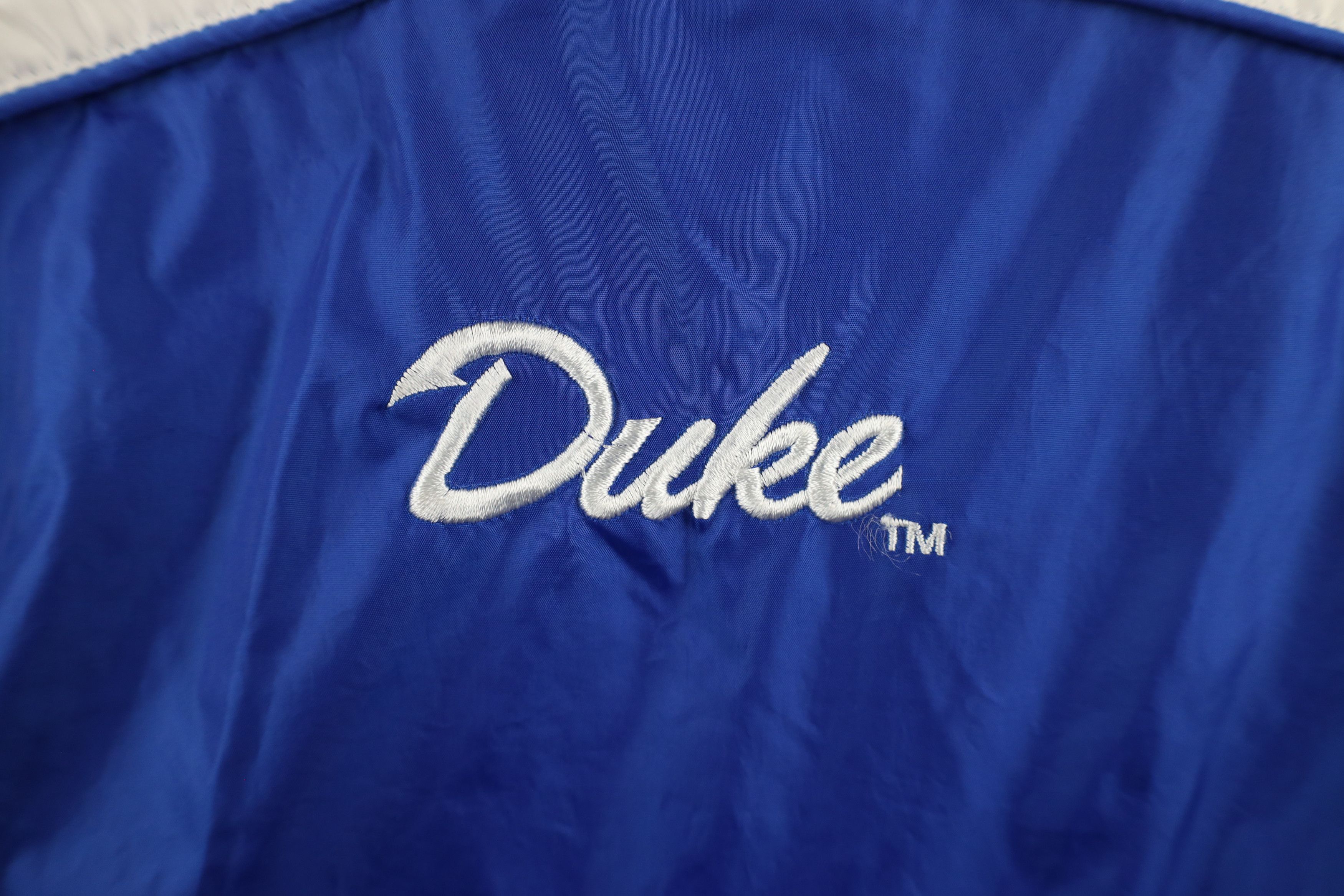 Vintage Vintage 90s University Lined Pullover Windbreaker Jacket Size US L / EU 52-54 / 3 - 10 Thumbnail