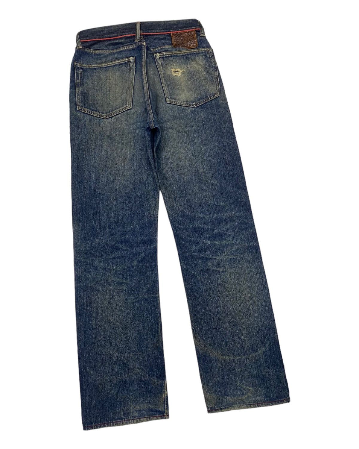 Kapital × Kapital Kountry 🇯🇵 KAPITAL🔥LEGS SELVEDGE DISTRESSED DENIM JEANS JAPAN Size US 28 / EU 44 - 9 Thumbnail