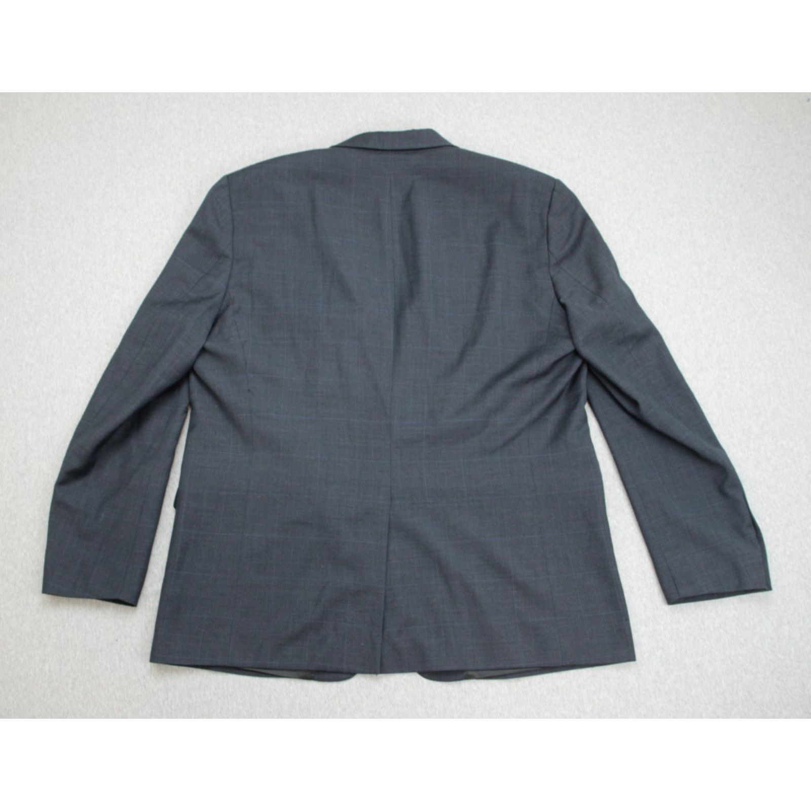 Lauren Ralph Lauren Lauren Ralph Lauren Blazer Mens 46L Plaid Windowpane Wool Size 46L - 3 Thumbnail