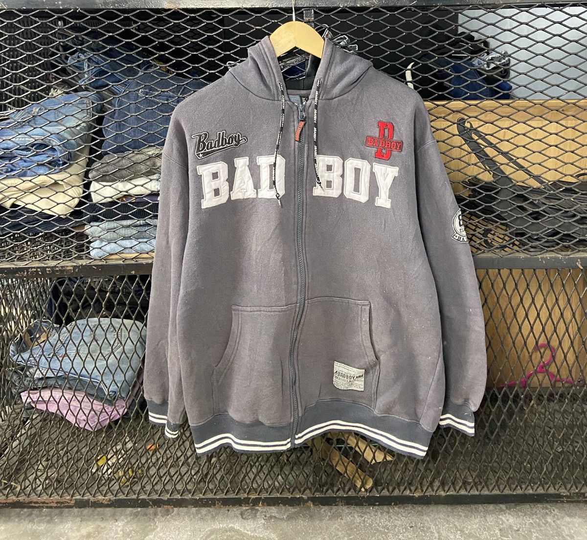Other × Vintage VINTAGE BAD BOY SKATE HOODED Size US L / EU 52-54 / 3 - 1 Thumbnail