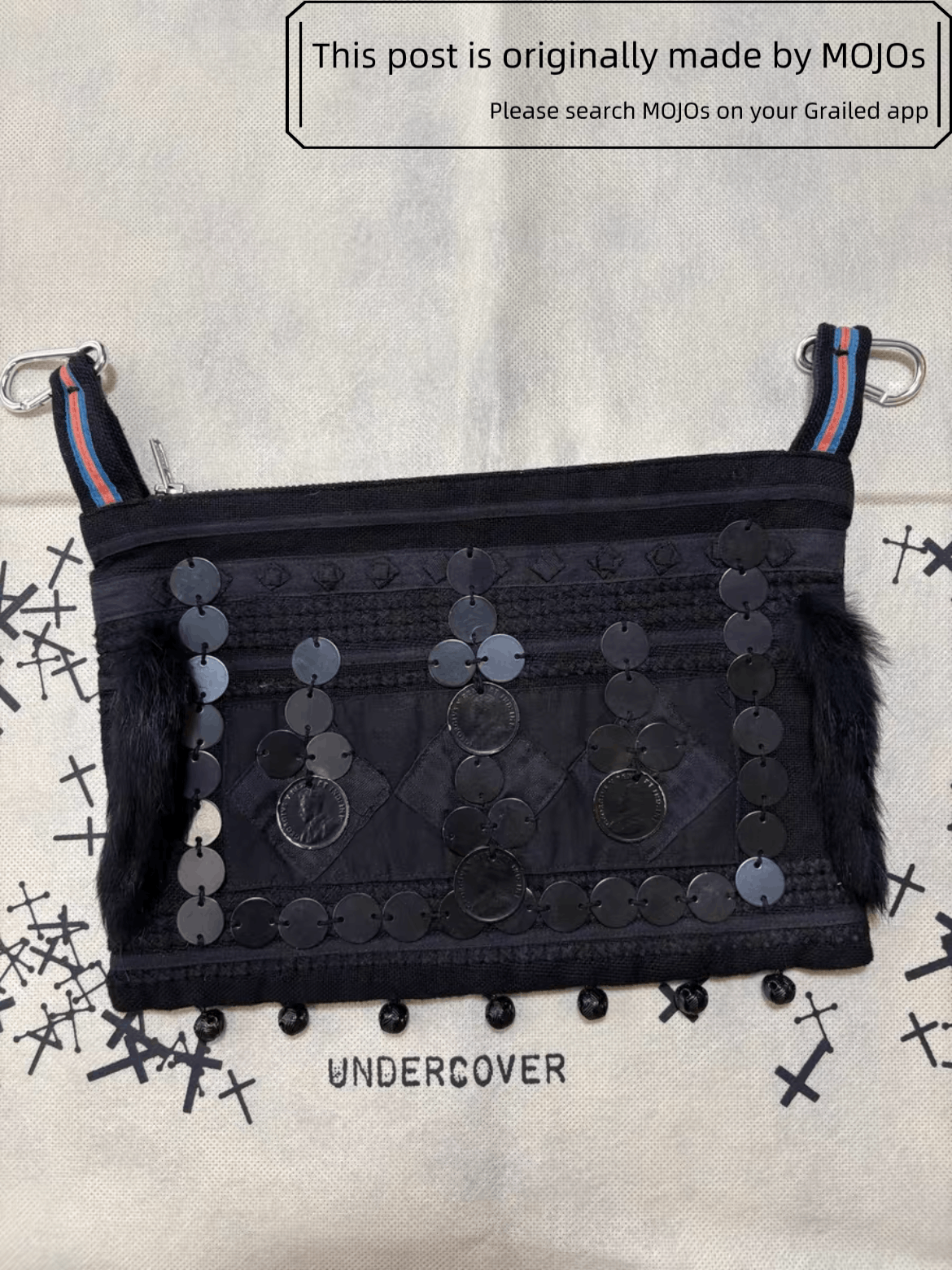 undercover 03ss scab期 サコッシュ バッグ Undercover Scab SS/2003 Body Pouch By Jun Takahashi – akaibu.co