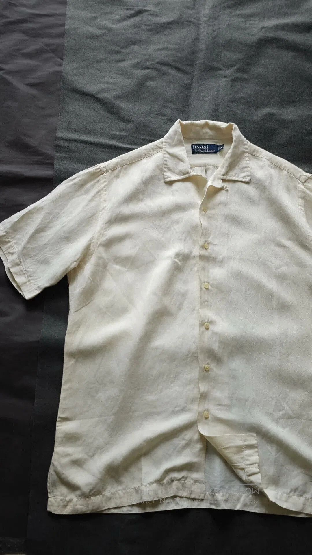 Ralph Lauren 90s Cuban Collar Shirt.