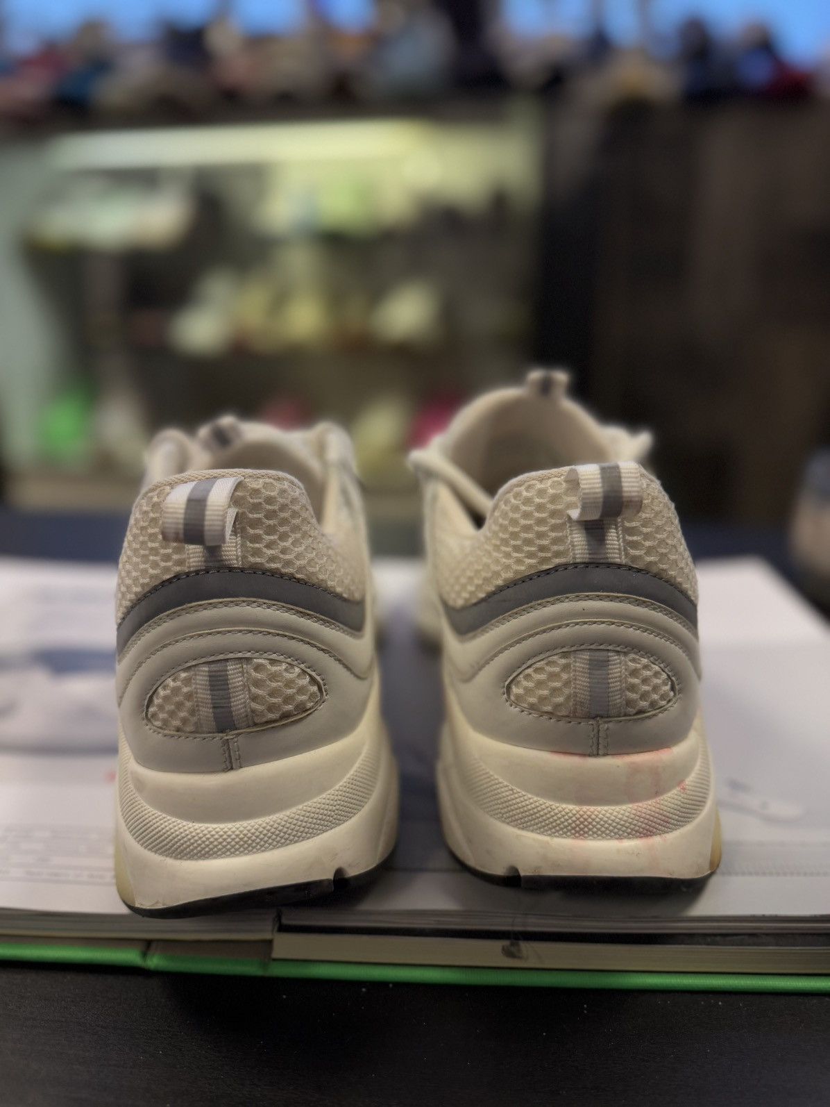 Dior Dior B22 White Low Top Sneakers 43EU/10US Worn Size US 10 / EU 43 - 6 Thumbnail