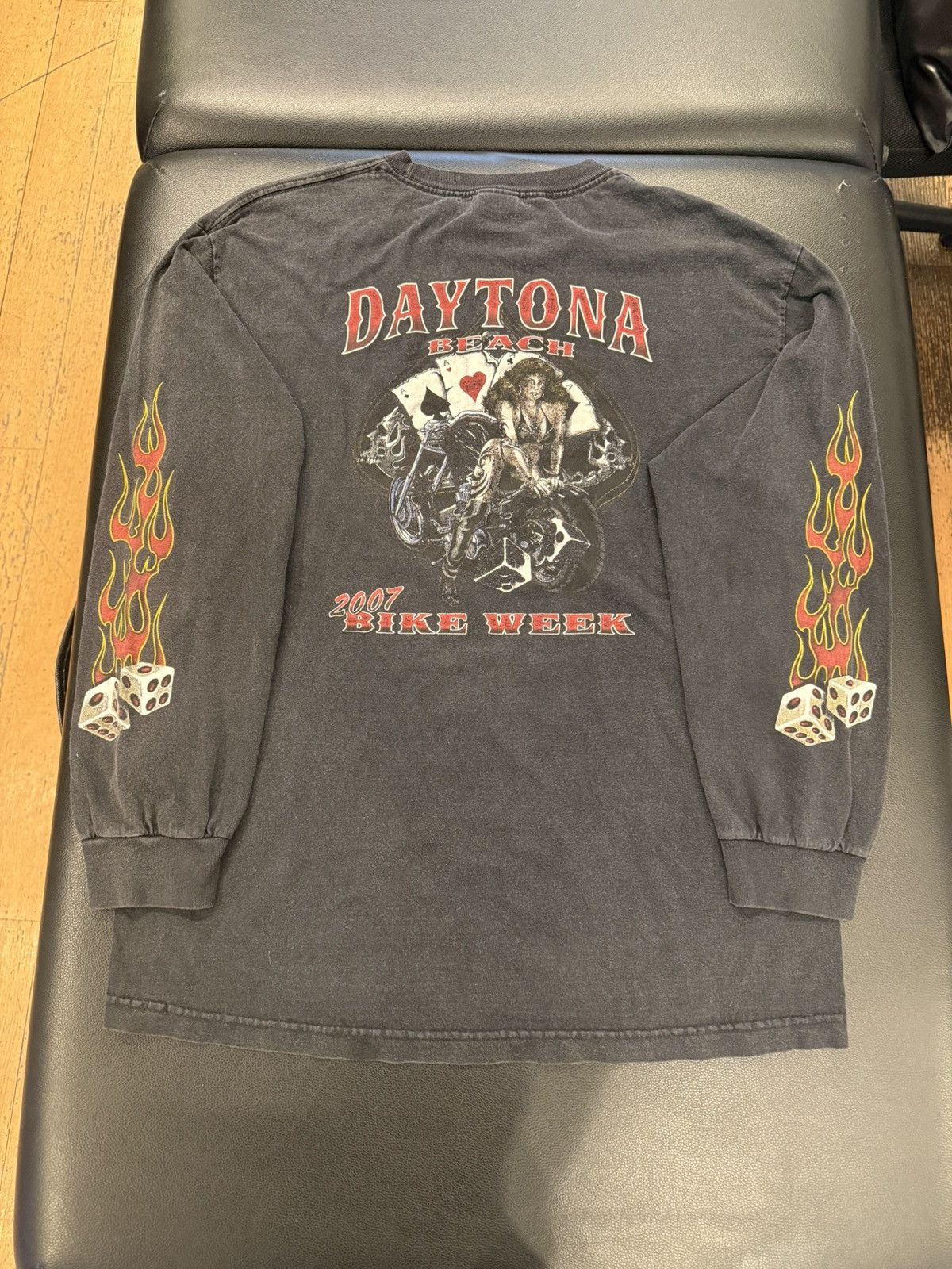 Other Daytona Beach Bike Week Dice Sleeve Size L / US 10 / IT 46 - 1 Thumbnail
