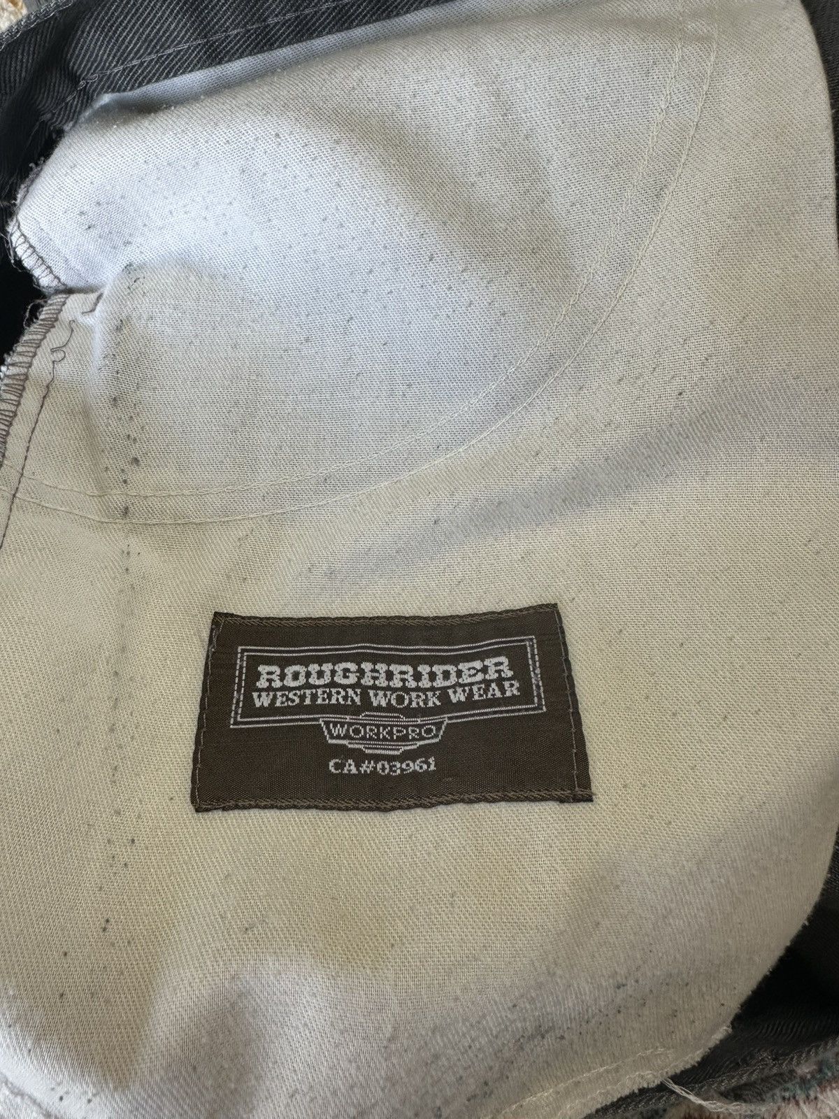 Vintage Vintage 80s Roughrider Western Workwear Pants Size 38 Size US 38 / EU 54 - 8 Thumbnail