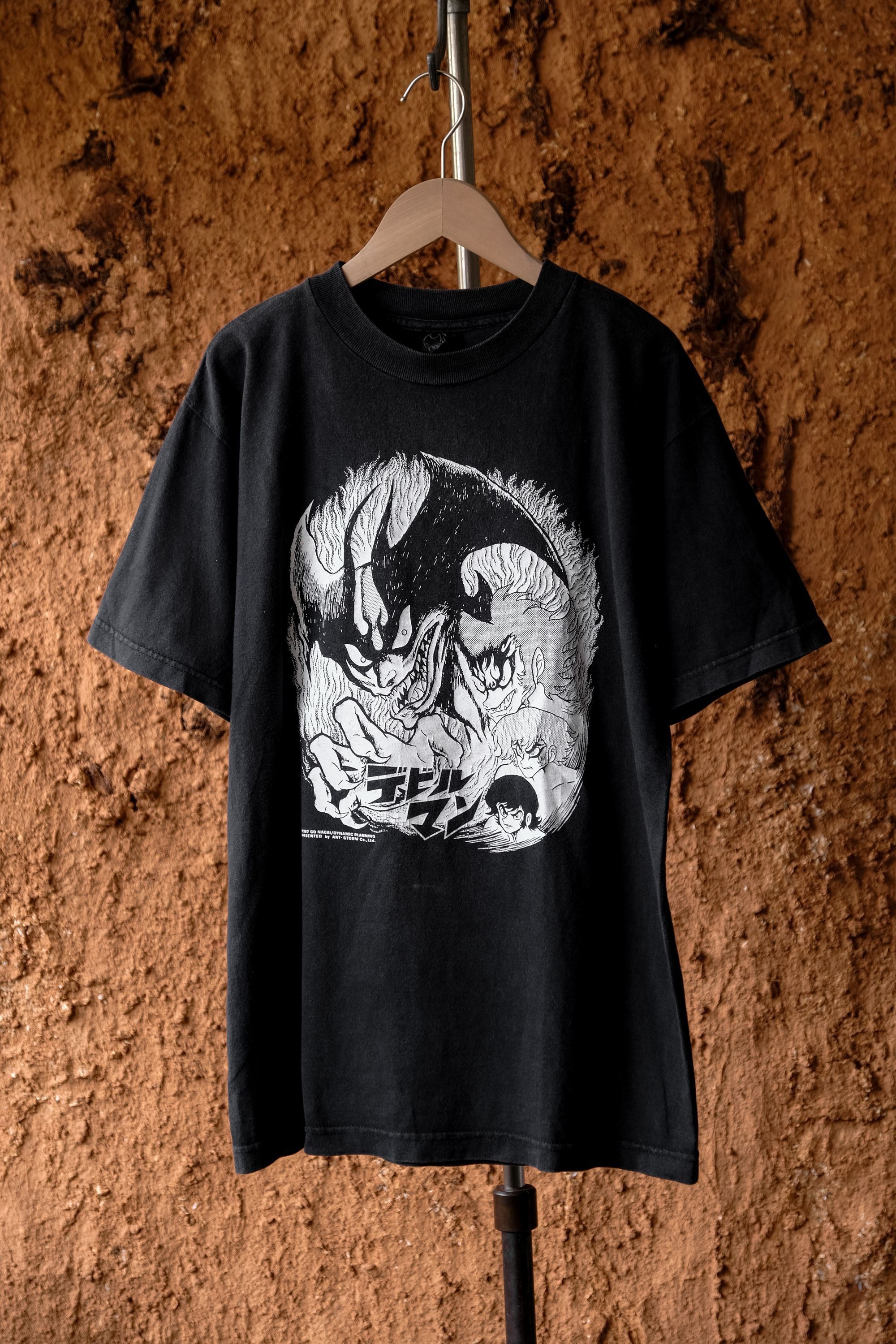 Vintage 1997 DevilMan by GO NAGAI/DINAMIC PLANNING Manga Tee Size US M / EU 48-50 / 2 - 2 Thumbnail