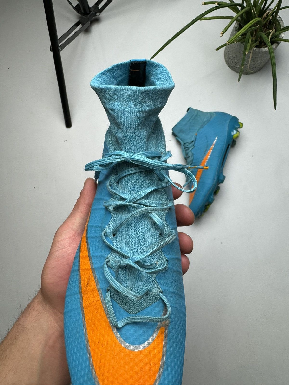 Nike × Vintage Rare vintage Nike Mercurial boots soccer Size US 7 / EU 40 - 5 Thumbnail