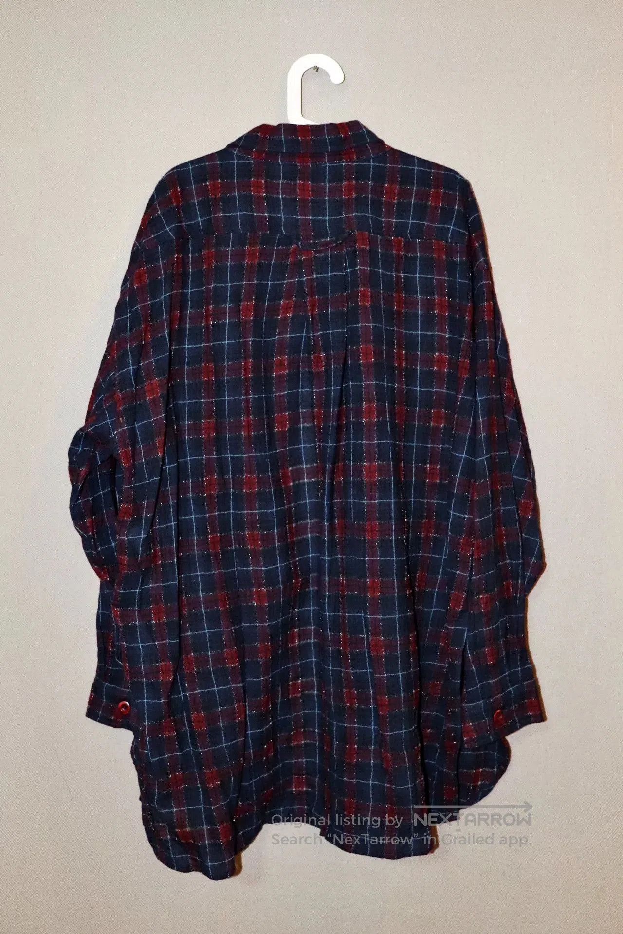 Faith Connexion Faith Connexion Red Blue Plaid Shirt. Size US M / EU 48-50 / 2 - 2 Thumbnail