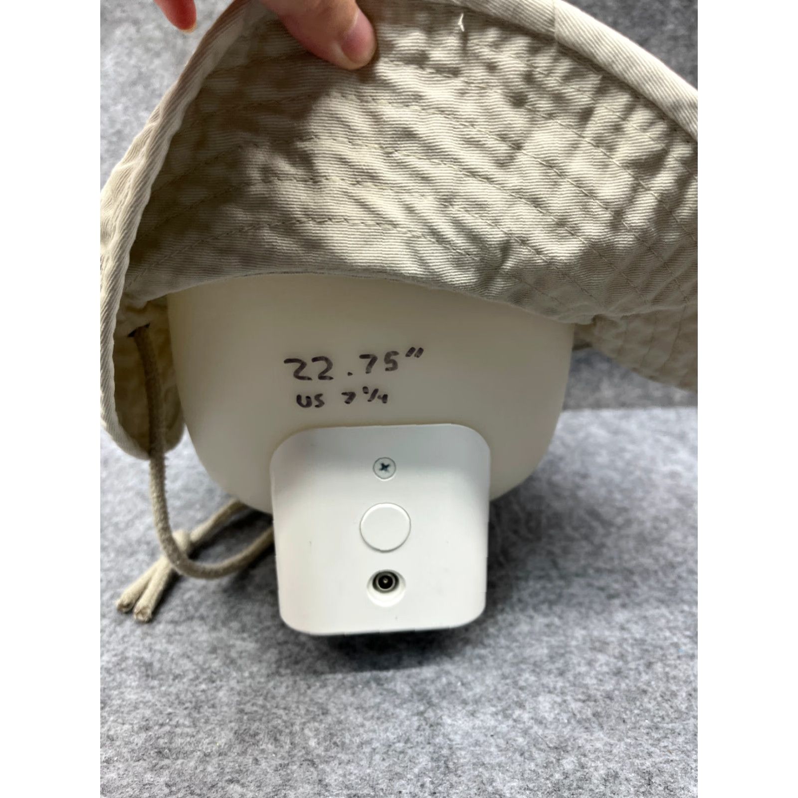 Vintage Dorfman Pacific Bucket Hat Adult Large Ivory 100% Cotton Sun Knit Cotton Hat Bucket Hat Camping Fish Hunting Logo Adjustable Lightweight Men Size ONE SIZE - 7 Thumbnail