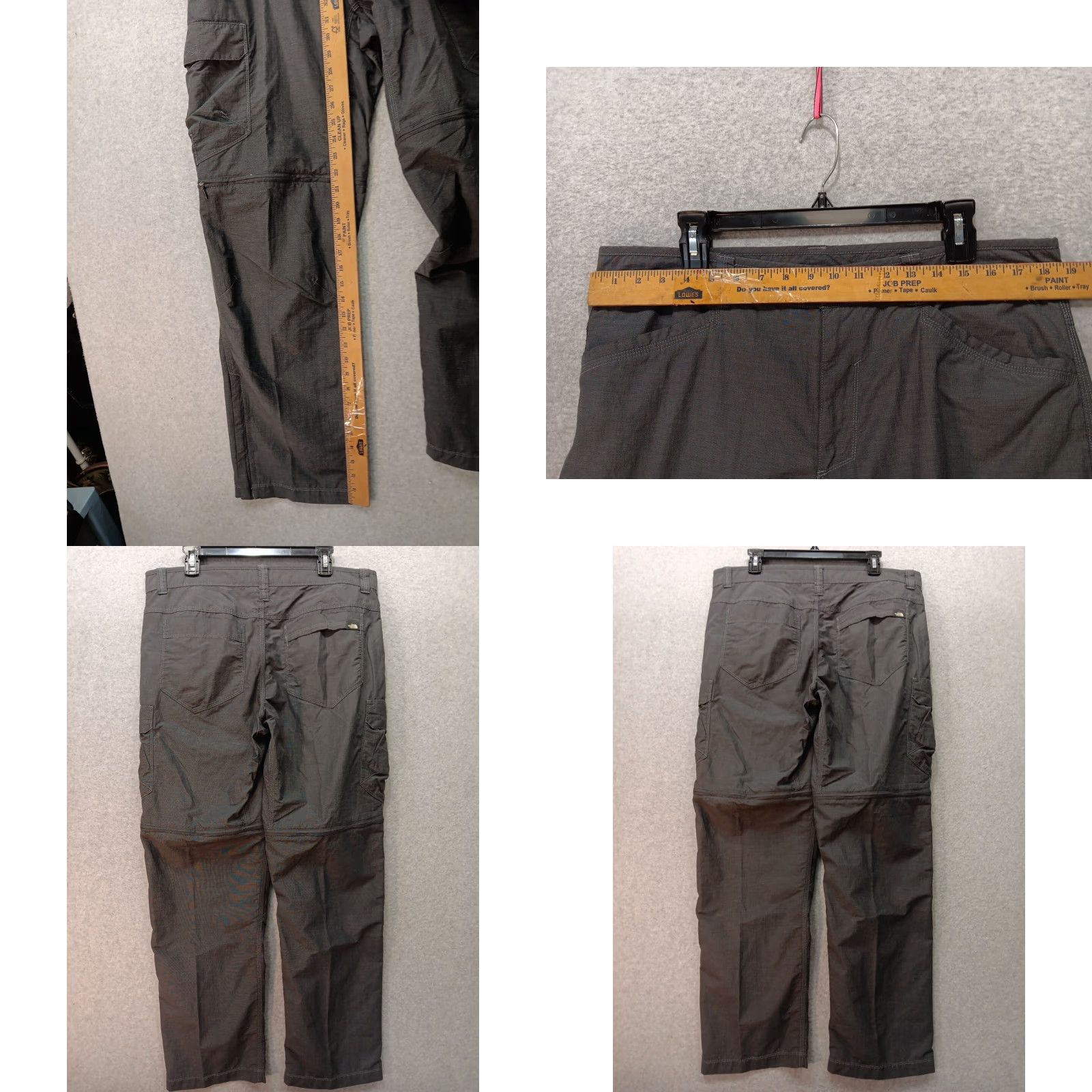 The North Face The North Face Men Cargo Pants Shorts 36 Regular Gray Zip Off Convertible Hiking Shorts Pockets Adjustable Waist 32 Inseam Mens Size US 36 / EU 52 - 9 Thumbnail