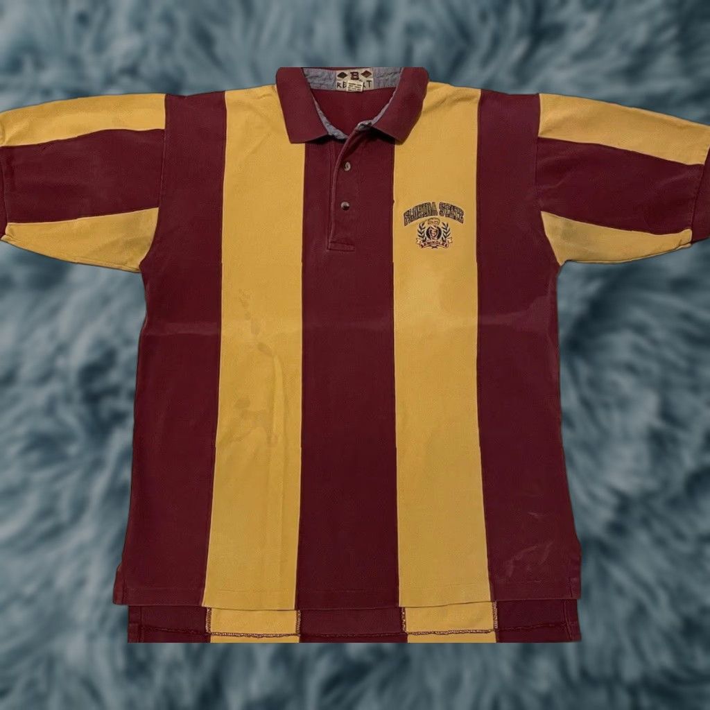 Vintage VINTAGE Florida State University Shirt L Yellow 90s Grunge College Seminoles Polo Short Sleeve Mens Size US L / EU 52-54 / 3 - 1 Thumbnail