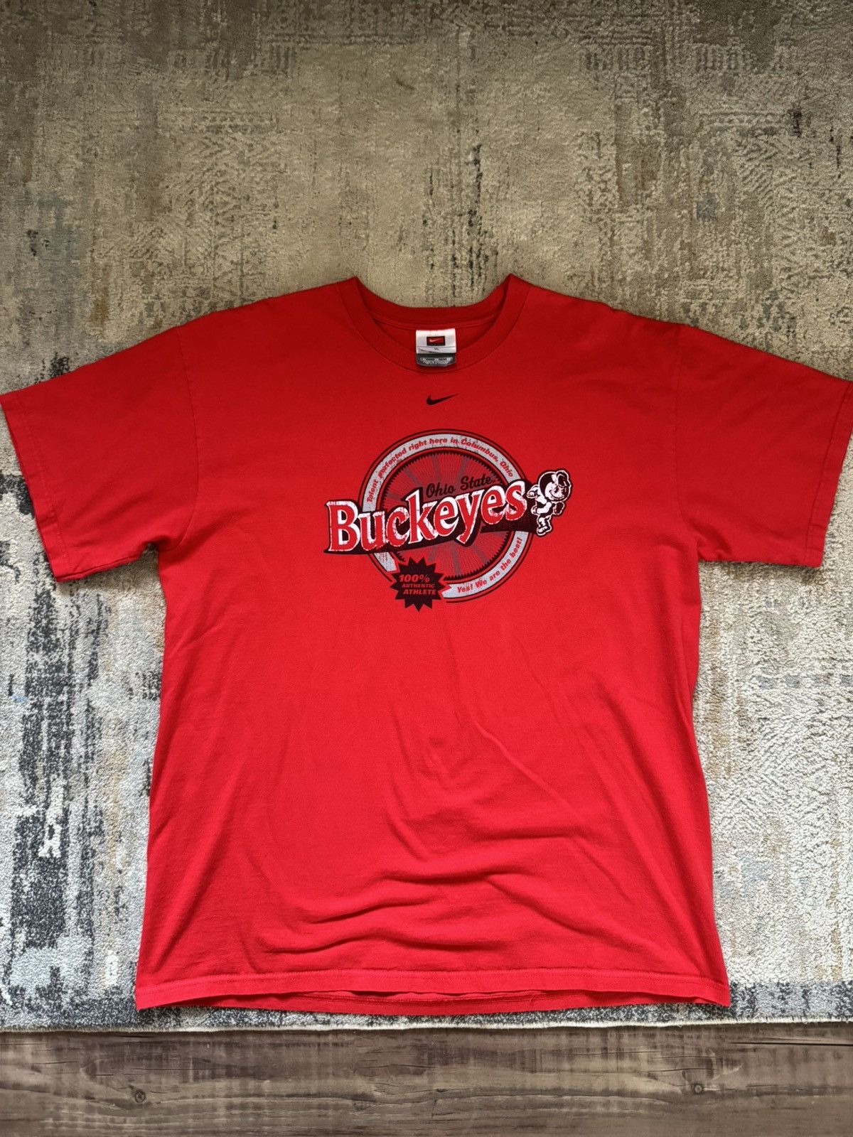 Nike Ohio State Buckeyes Tee Size US XL / EU 56 / 4 - 1 Thumbnail