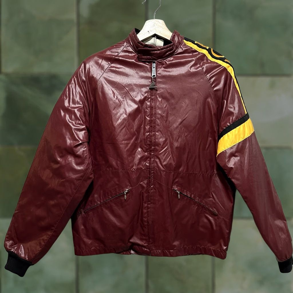 Honda VINTAGE Honda Racing Pit Crew Team M Issued Quilted Lined Nylon Jacket Size US M / EU 48-50 / 2 - 1 Thumbnail