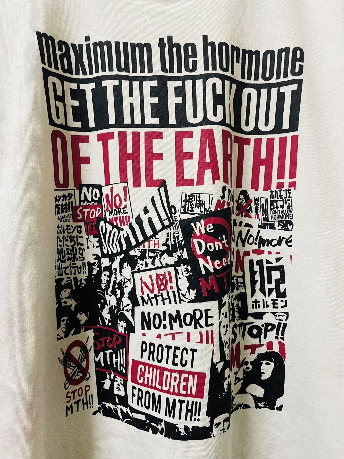 Band Tees MAXIMUM THE HORMONE JAPANESE BAND HARDCORE PUNK/METAL TEE Size US M / EU 48-50 / 2 - 3 Thumbnail
