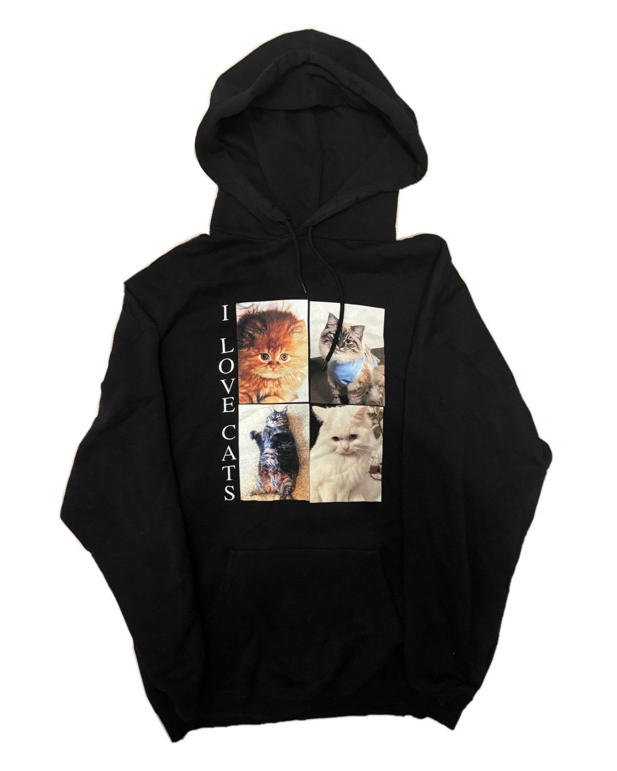 Balenciaga Balenciaga I Love Cats Hoodie Size US S / EU 44-46 / 1 - 1 Thumbnail