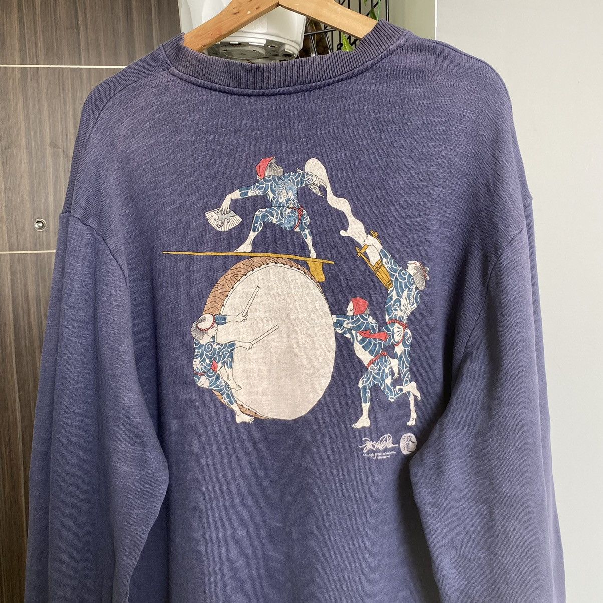 Japanese Brand Thrashed Faded Vintage Y2K Japanese Surfboard ERD GRUNGE Size US L / EU 52-54 / 3 - 2 Thumbnail