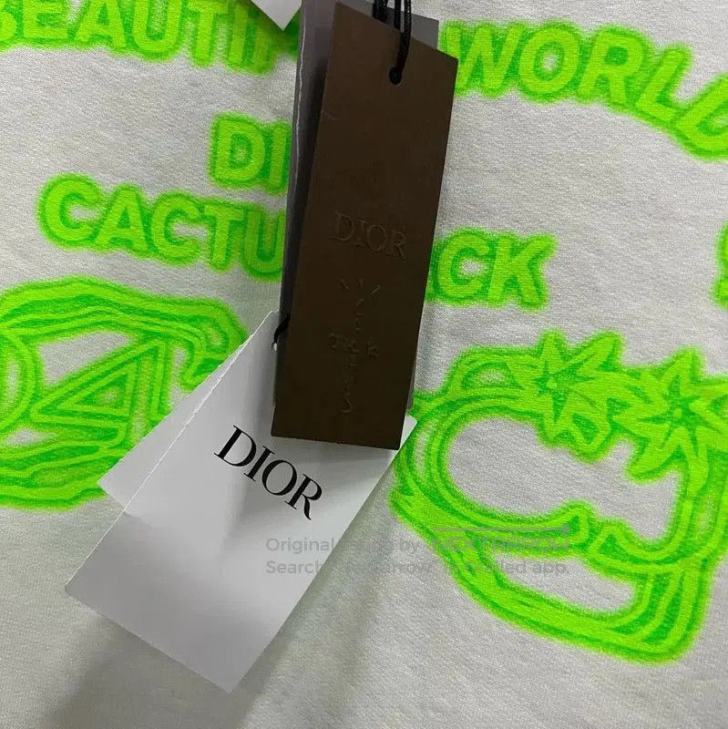 Dior Dior Logo White Cropped Sweatshirt for Women . Size M / US 6-8 / IT 42-44 - 6 Thumbnail