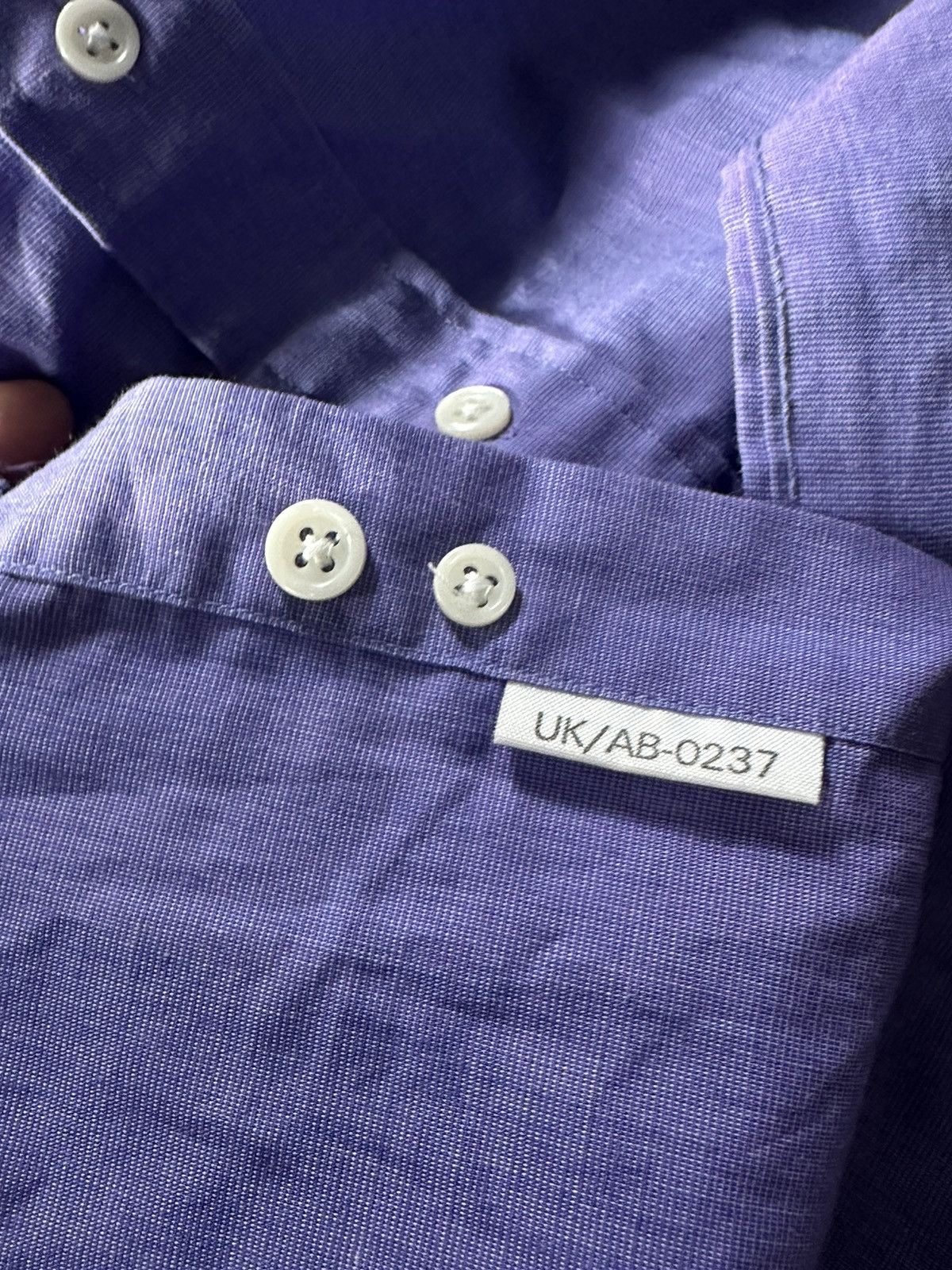 Yves Saint Laurent VNTG🚨Yves Saint Laurent Purple COTTON shirt YSL rare Flannel Size US M / EU 48-50 / 2 - 7 Thumbnail
