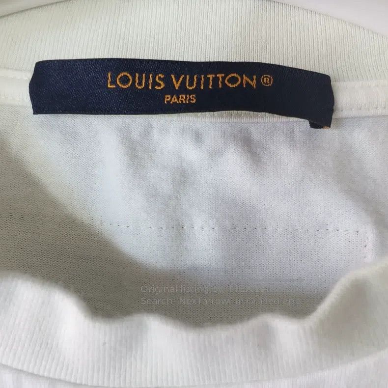 Louis Vuitton Louis Vuitton White embossed logo short sleeve Size US S / EU 44-46 / 1 - 3 Thumbnail