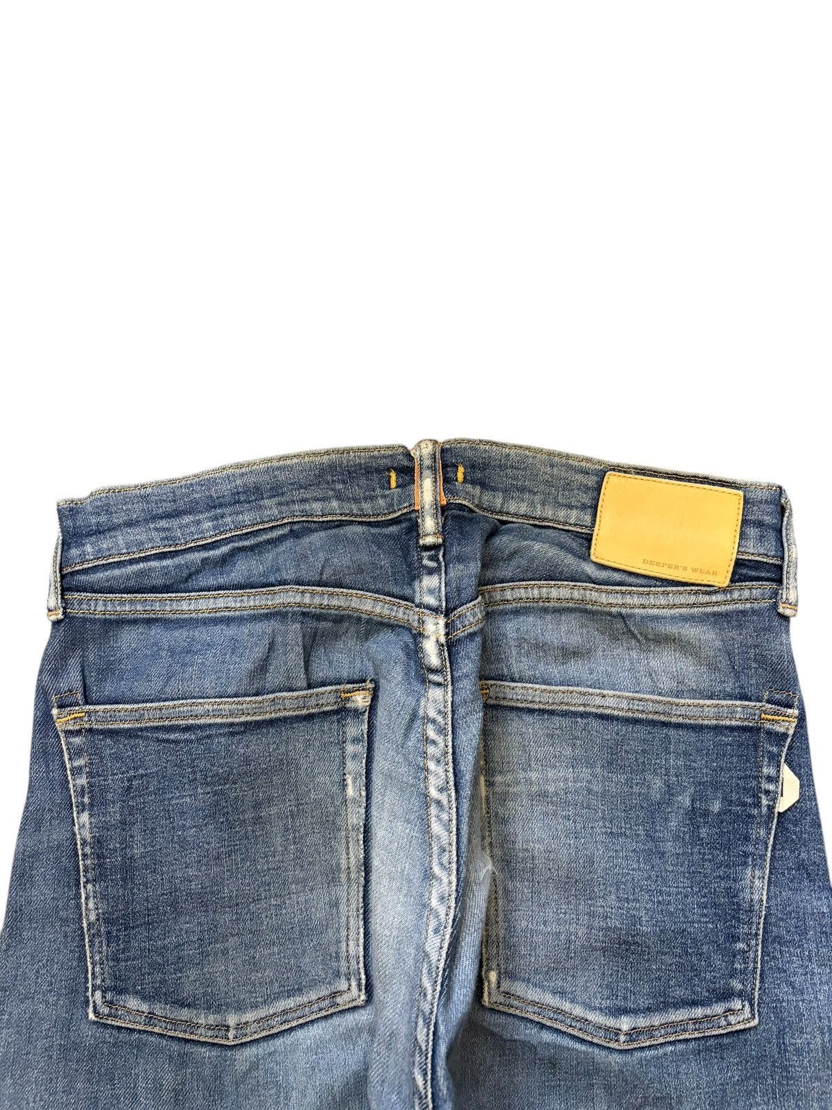 Edwin Vintage Deepers Wear Selvedge Distressed Jeans Size US 28 / EU 44 - 4 Thumbnail