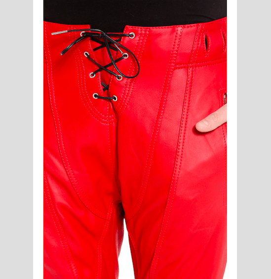 Faith Connexion Leather biker pants Size 30" / US 8 / IT 44 - 3 Thumbnail