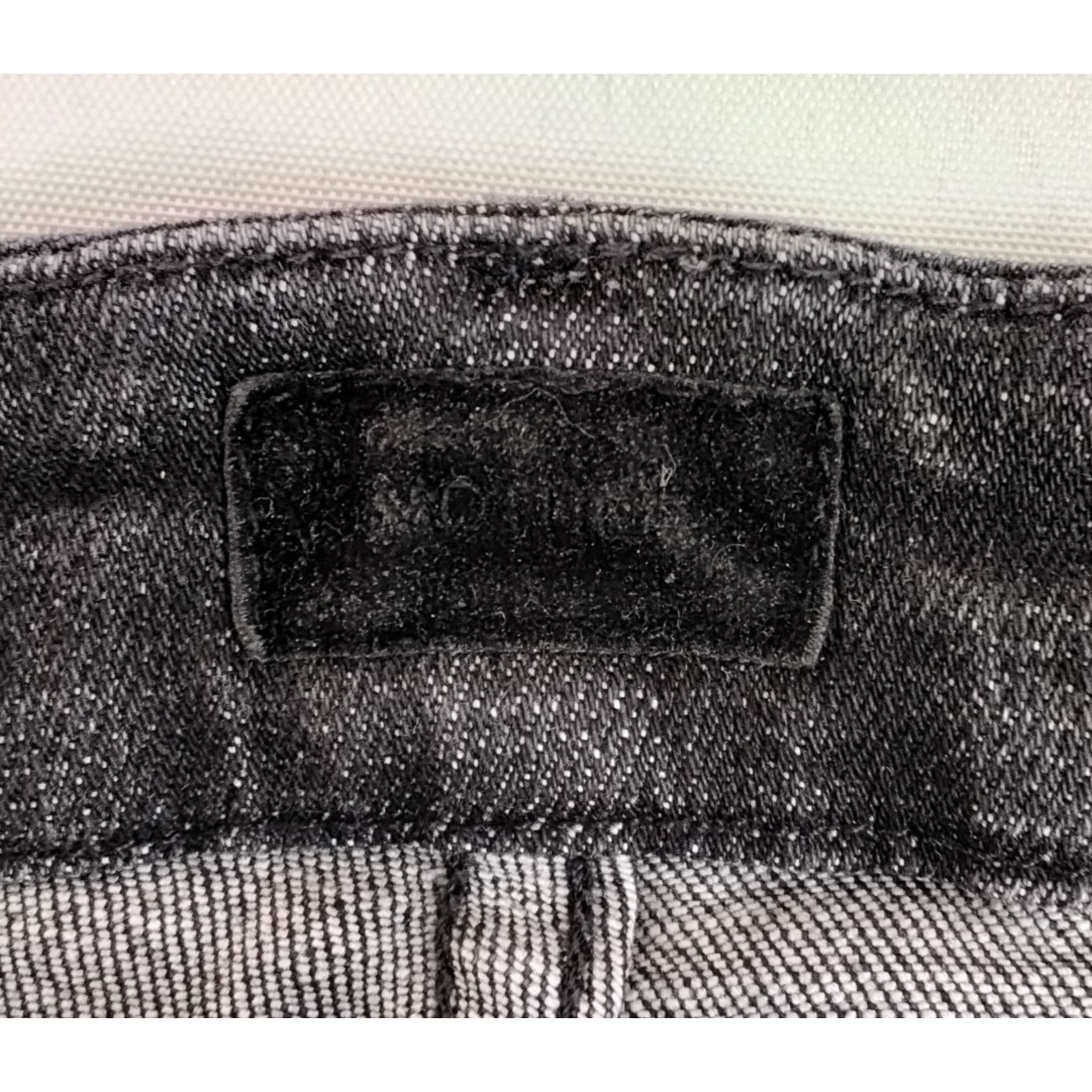 MOTHER Mother The Looker Ankle Fray Jeans Women's 29x27 Black Size 29" - 6 Thumbnail