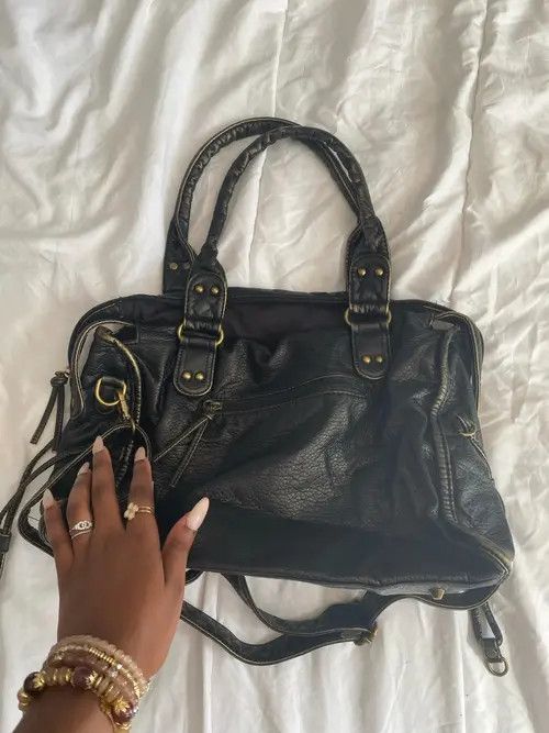 Designer × Japanese Brand Large Capacity Handbag Pu Leather Size ONE SIZE - 3 Thumbnail