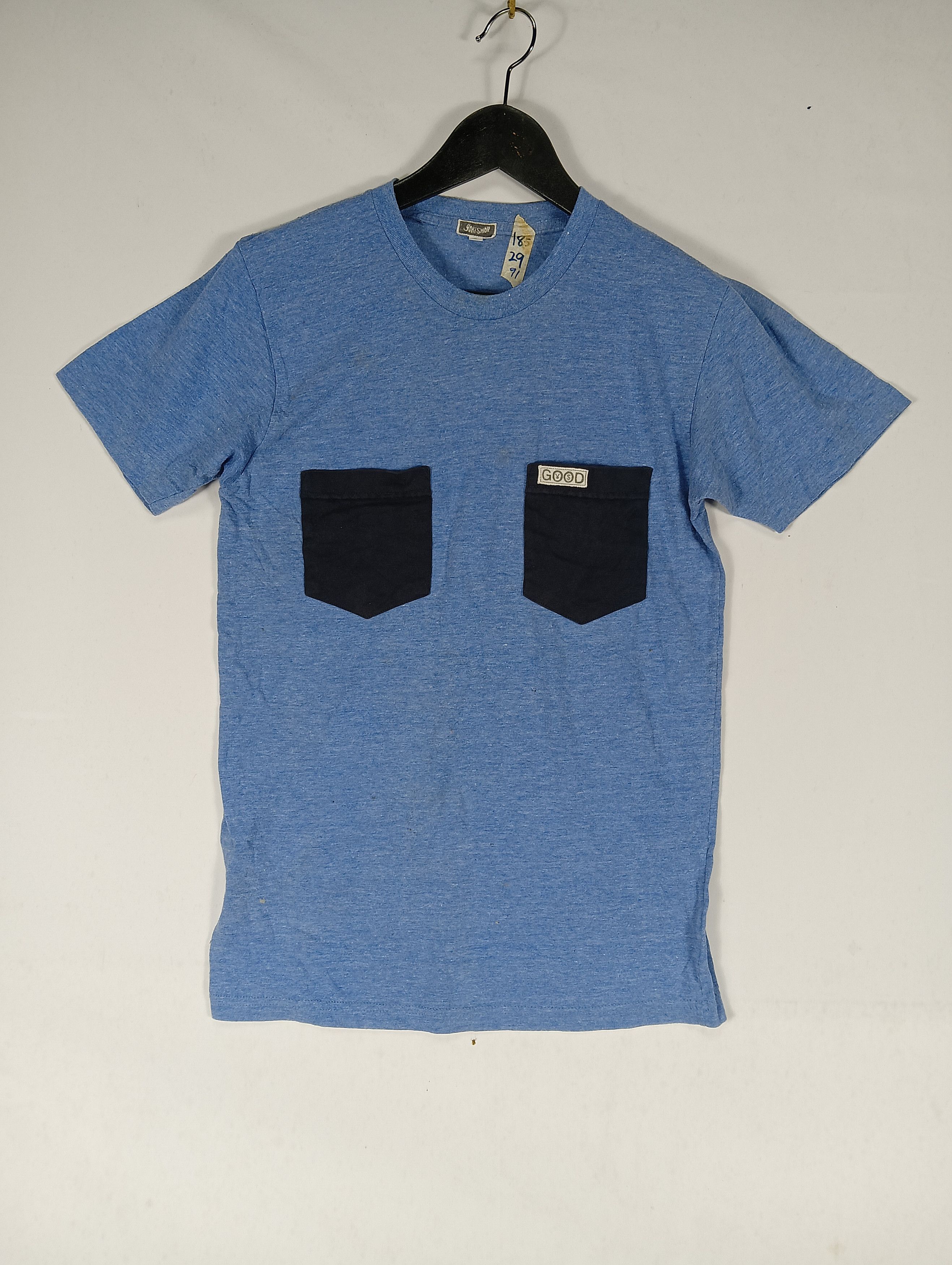 Japanese Brand yoki box logo tee pocket v net yokishop Size US S / EU 44-46 / 1 - 1 Thumbnail