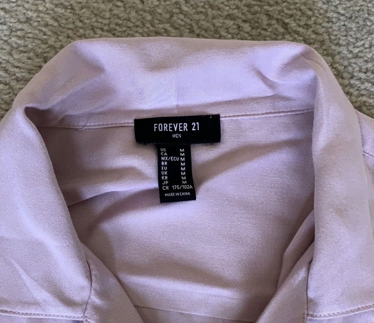 Forever 21 Forever 21 Pink Button Down Short Sleeve Shirt Size US M / EU 48-50 / 2 - 4 Thumbnail