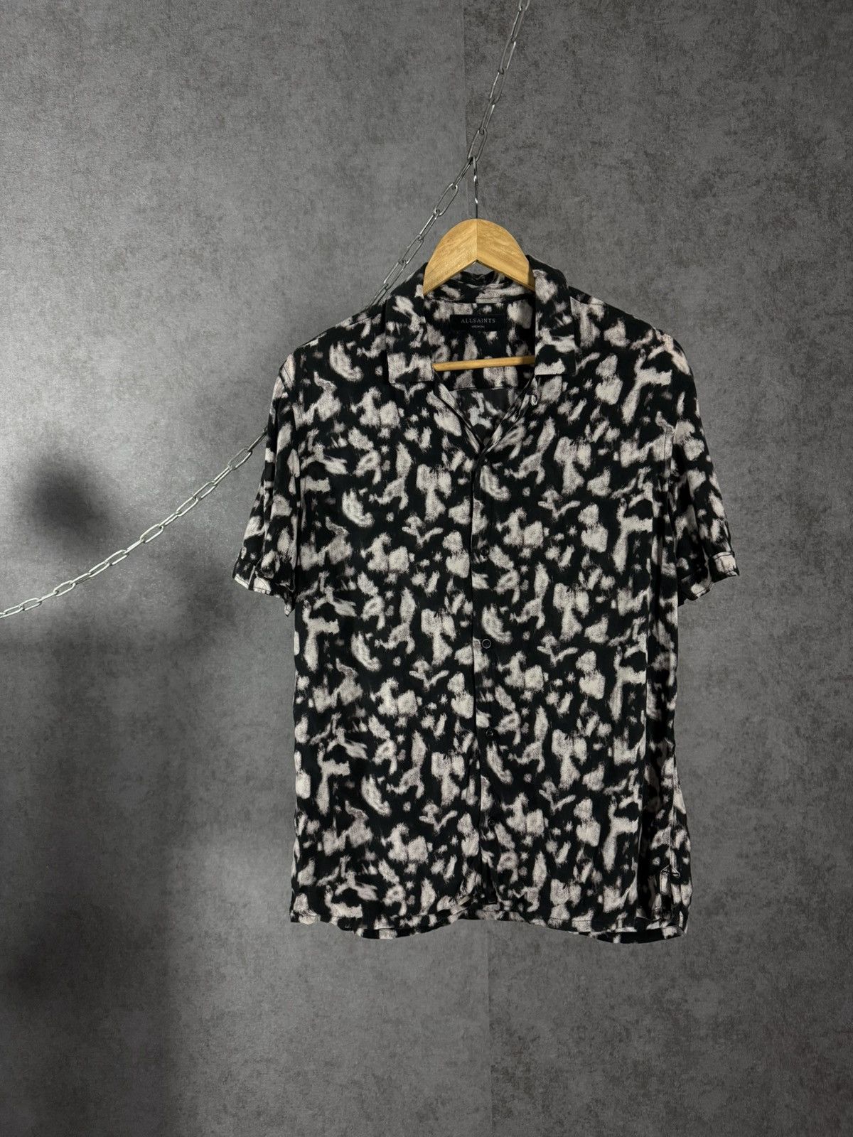 Allsaints Allsaints designer art crazy hawaiian shirt Size US M / EU 48-50 / 2 - 1 Thumbnail