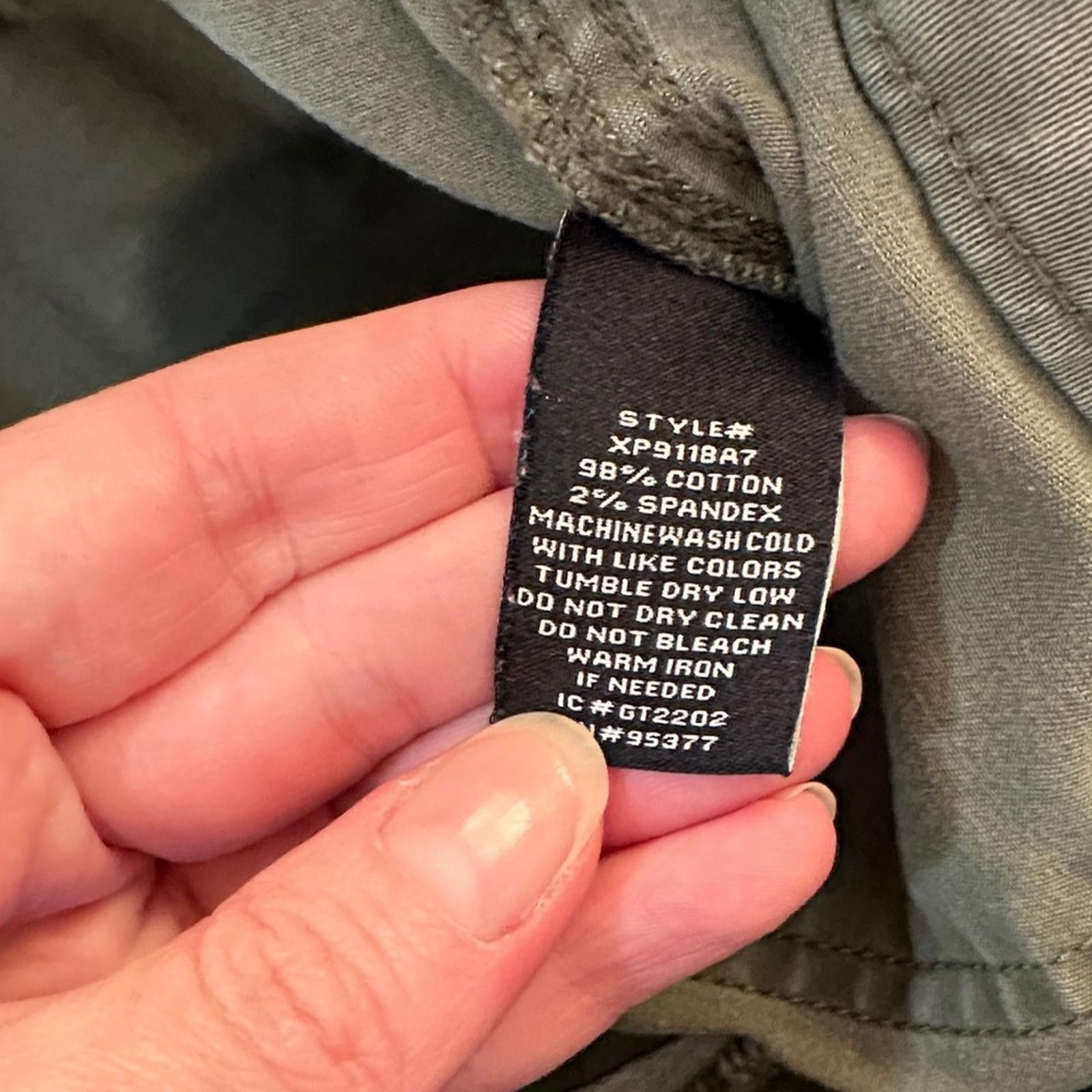 Sanctuary Anthropologie Sanctuary 26 Cotton Jogger Olive Green EUC Size 42" / US 20 - 9 Thumbnail