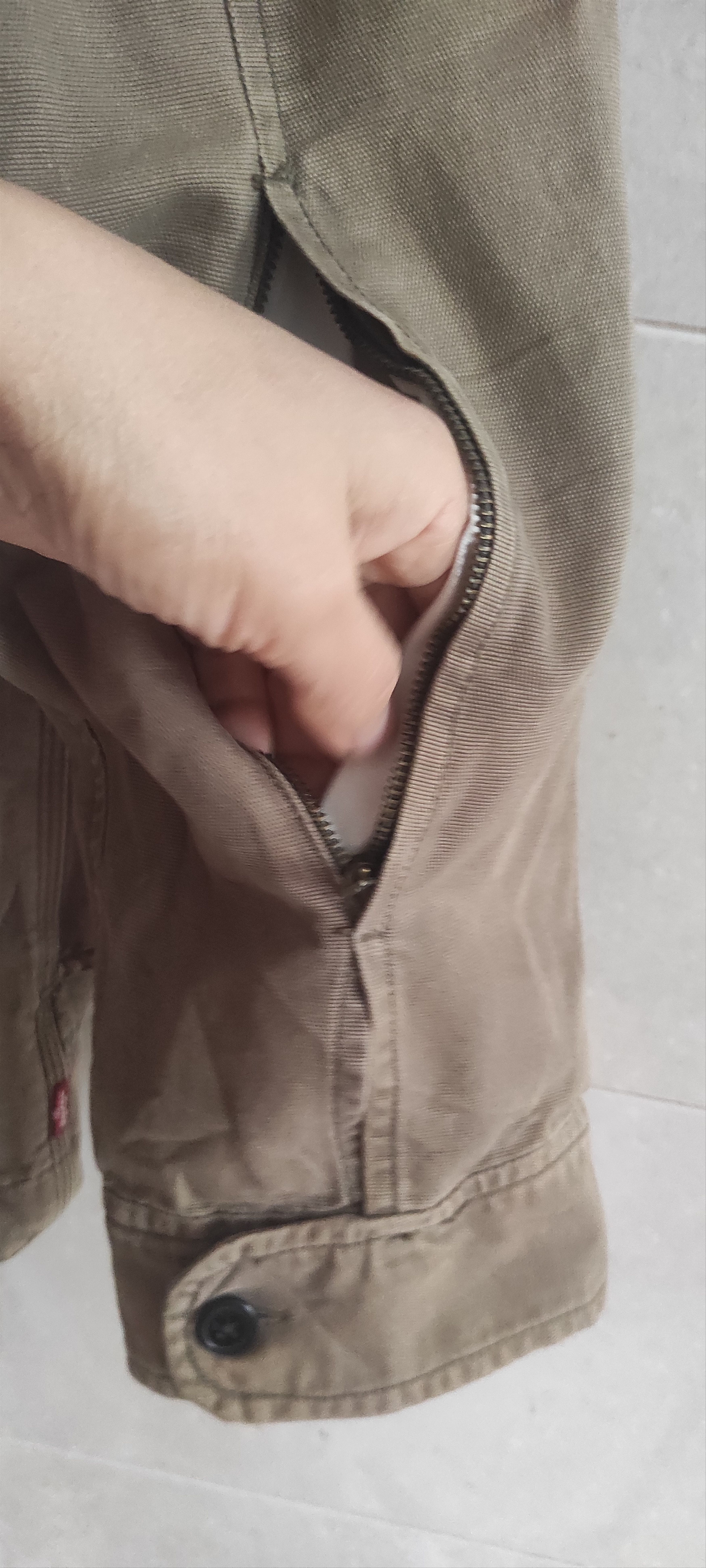 Levi's × Levi's Vintage Clothing Mens Levis Strauss and Co 1155 Battery Street Khaki Jacket Size US M / EU 48-50 / 2 - 3 Thumbnail
