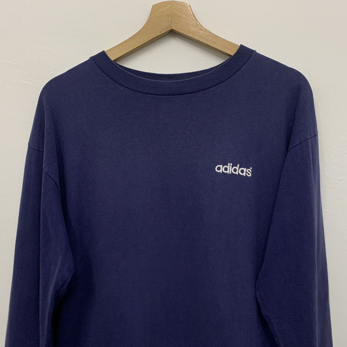 Adidas Vintage 90s Adidas t-shirt Size US M / EU 48-50 / 2 - 3 Thumbnail