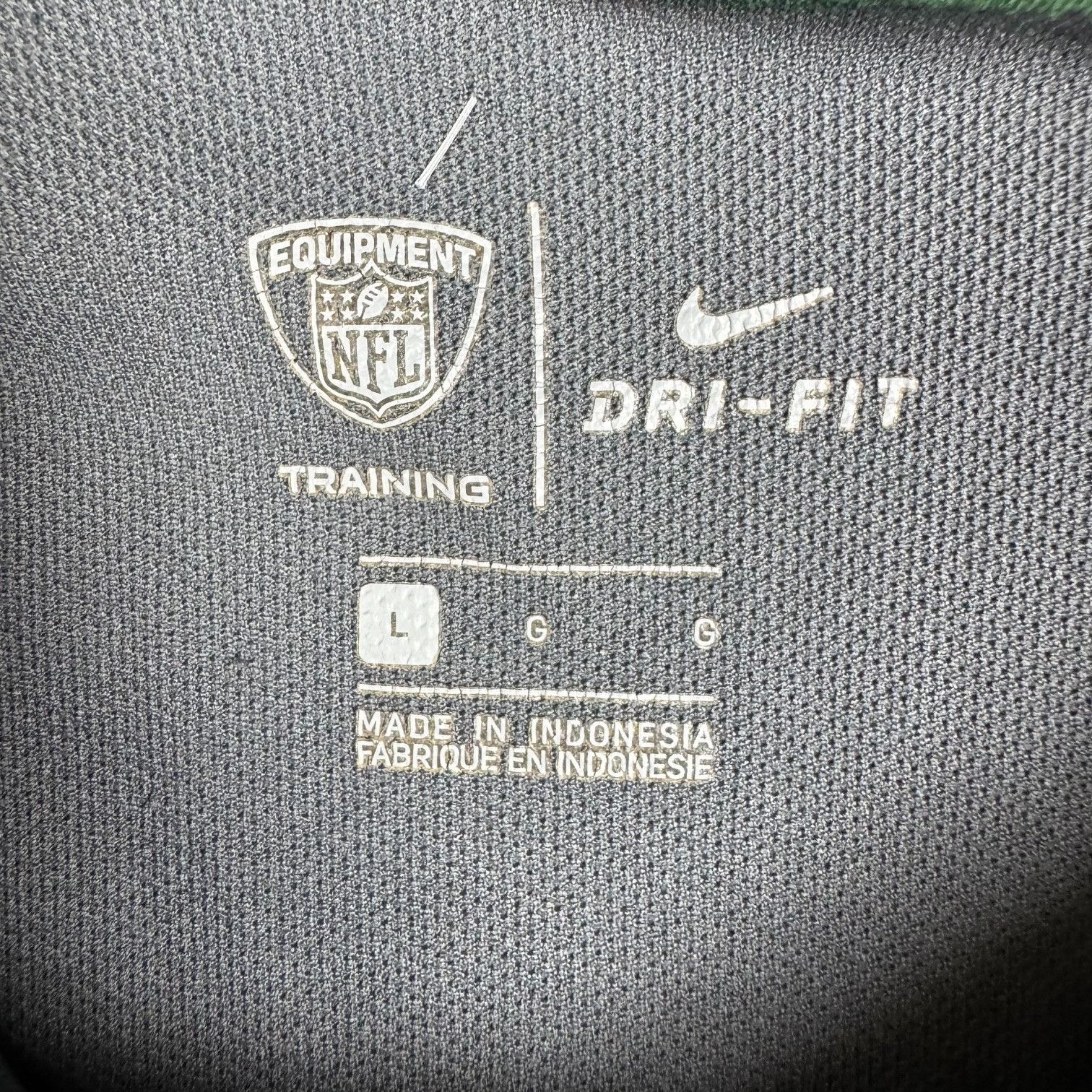 Nike New York Jets x Nike Men's NFL Equipment S/S Polo Shirt Gray Size US L / EU 52-54 / 3 - 4 Thumbnail