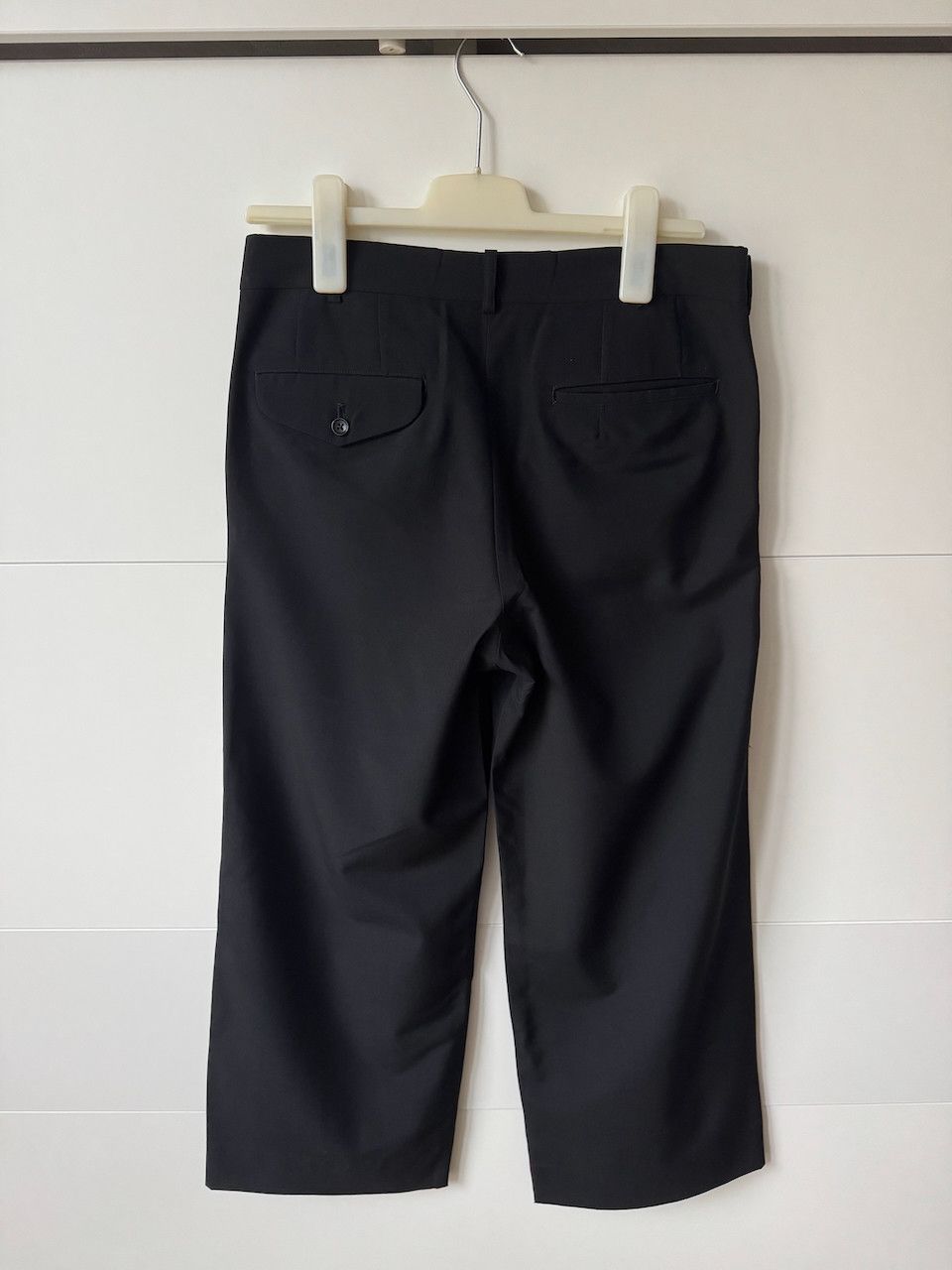 Comme des Garcons Homme [S] Wool Tropical Pant in Black (AD2020) Size US 30 / EU 46 - 6 Thumbnail