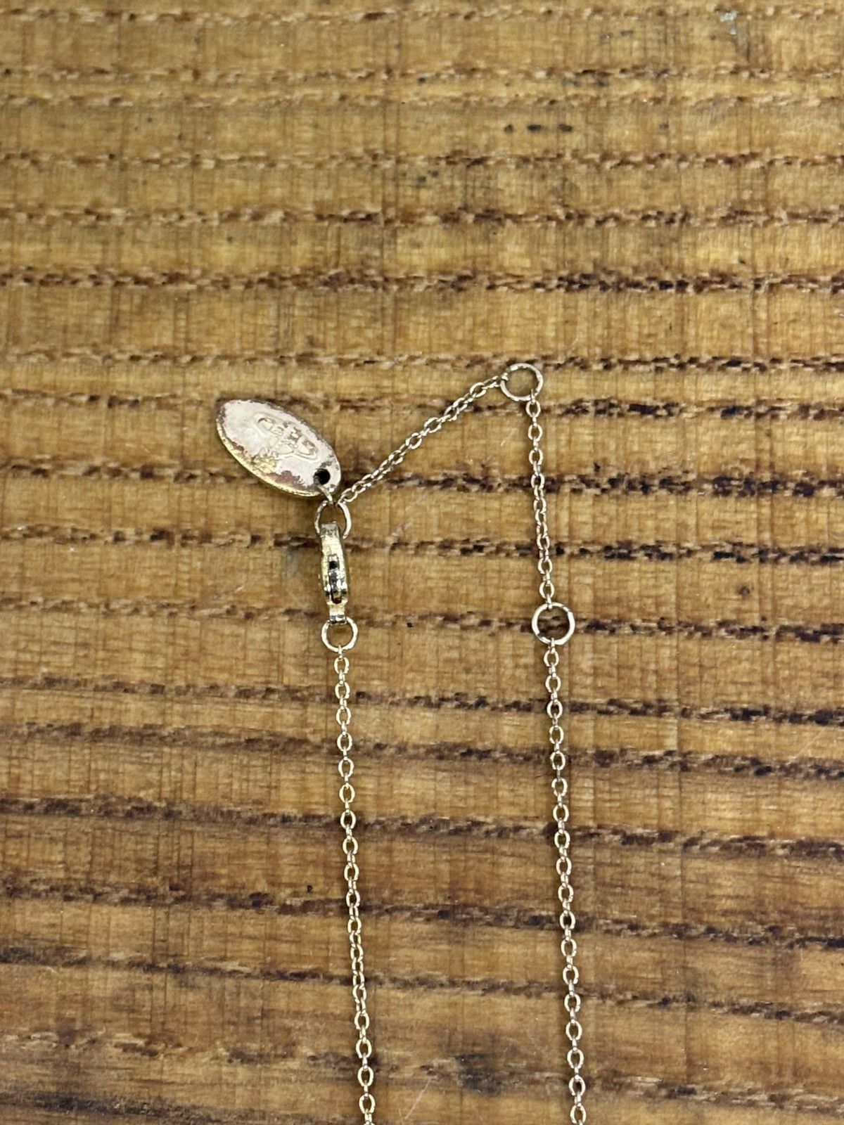 Vivienne Westwood Vivienne Westwood Love Inscription Pendant Necklace Gold Size ONE SIZE - 7 Thumbnail